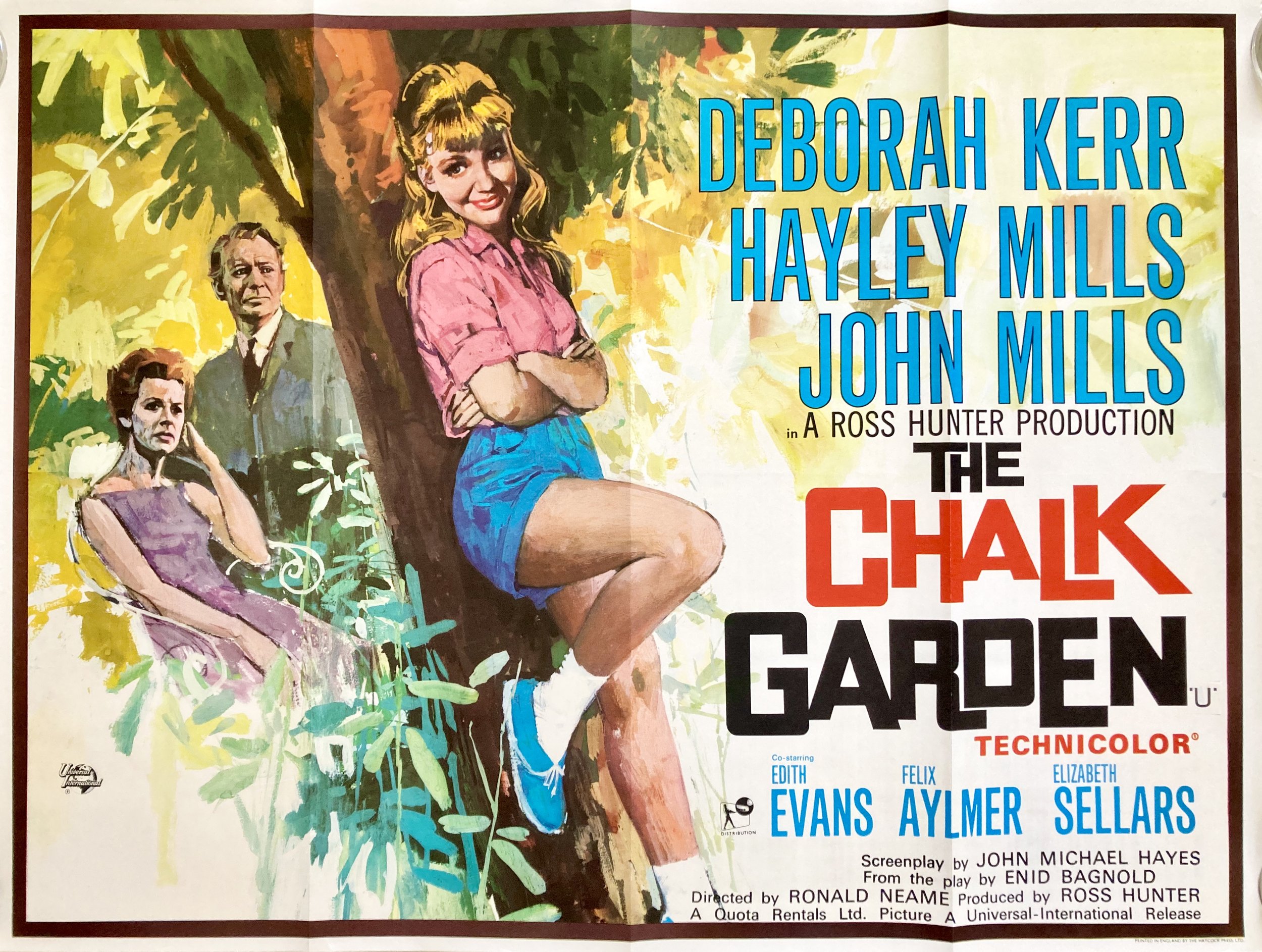 The Chalk Garden Style B Quad Poster