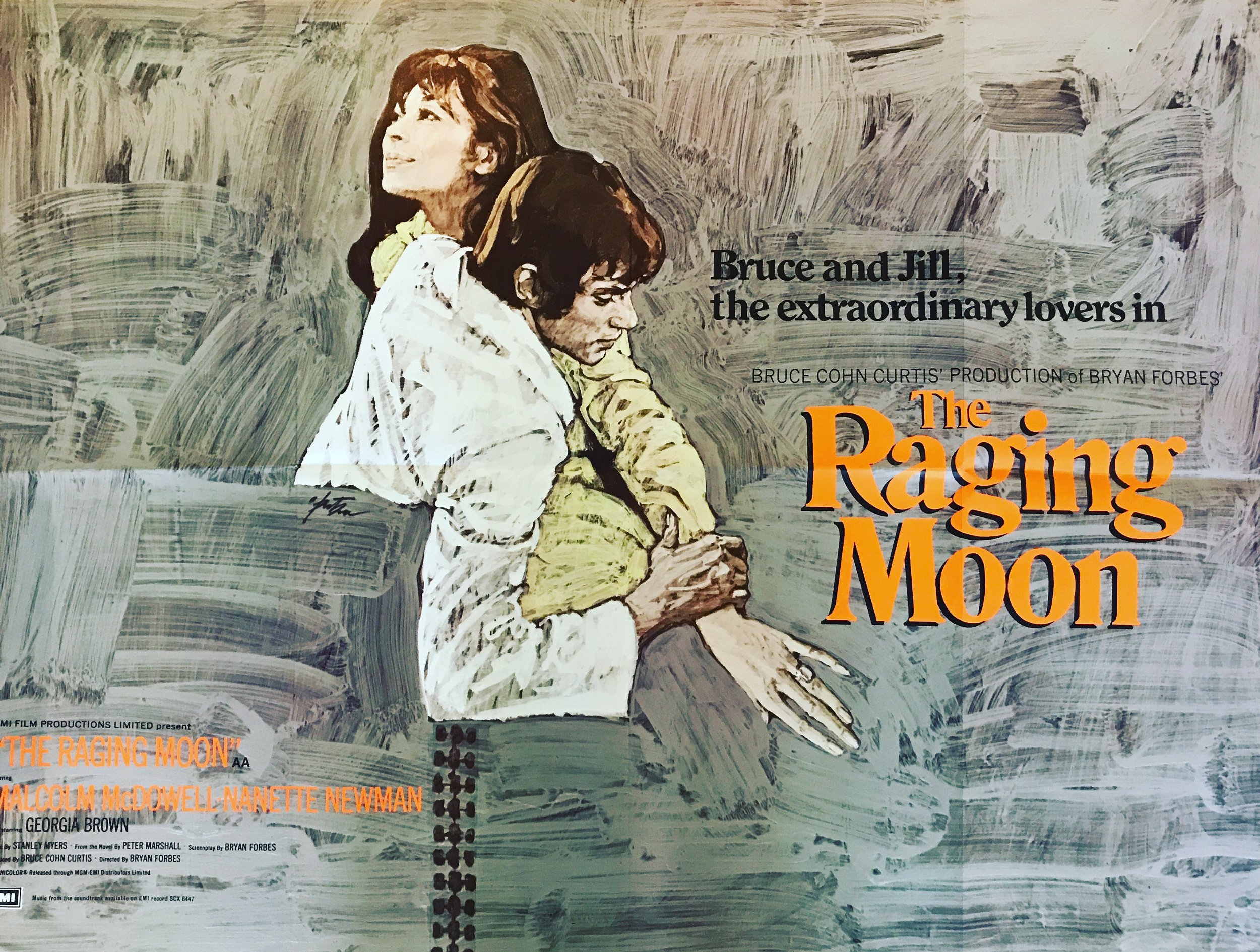 The Raging Moon Quad Poster