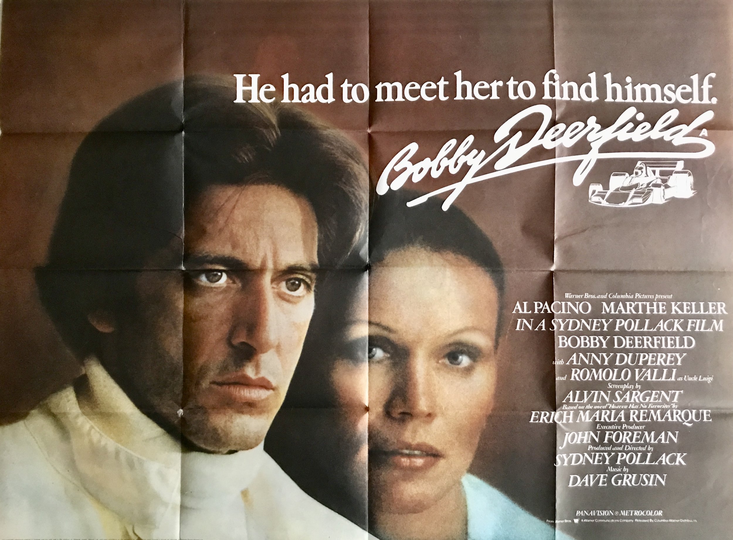 Bobby Deerfield Quad Poster
