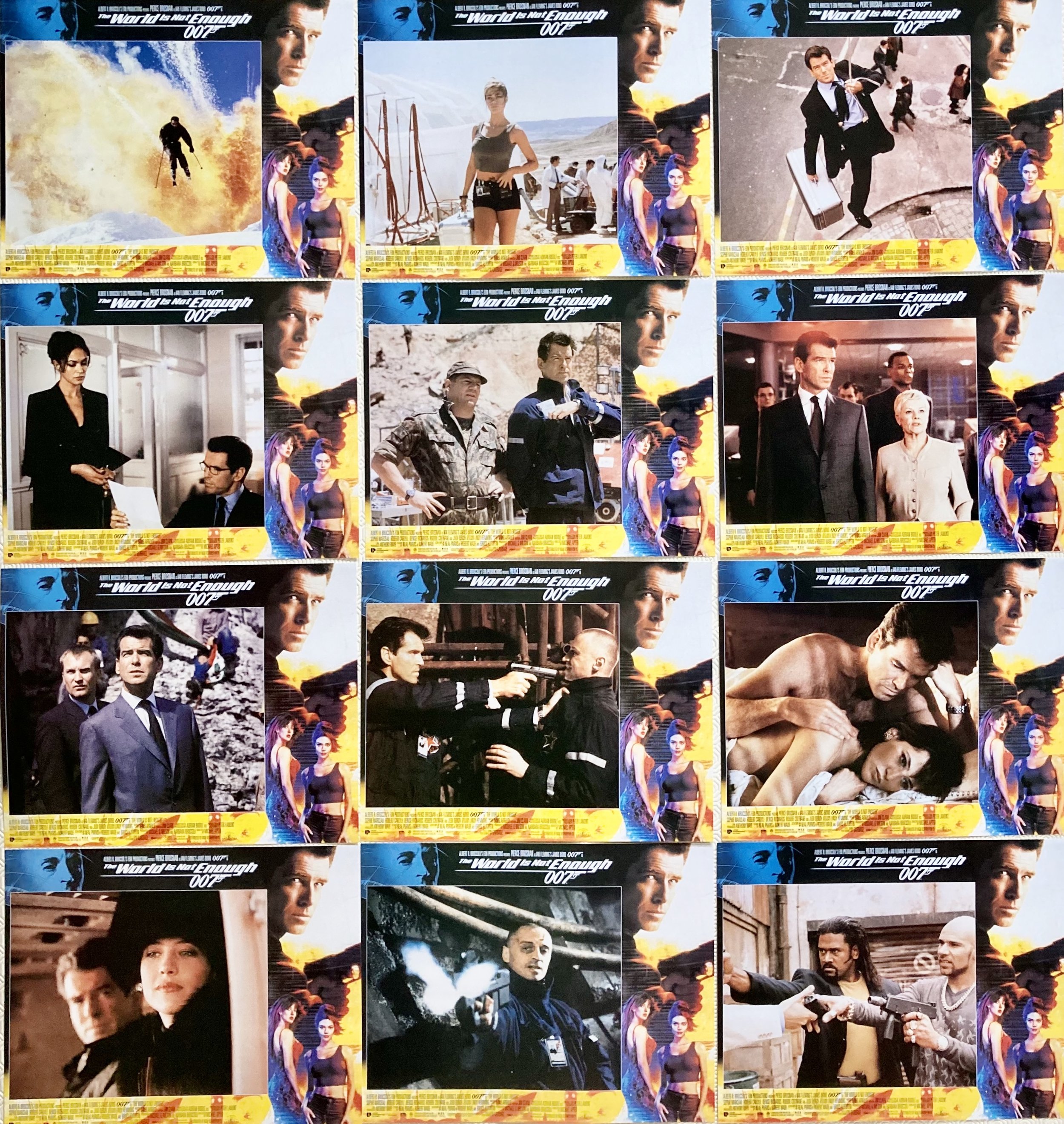 The World Is Not Enough Lobby Cards