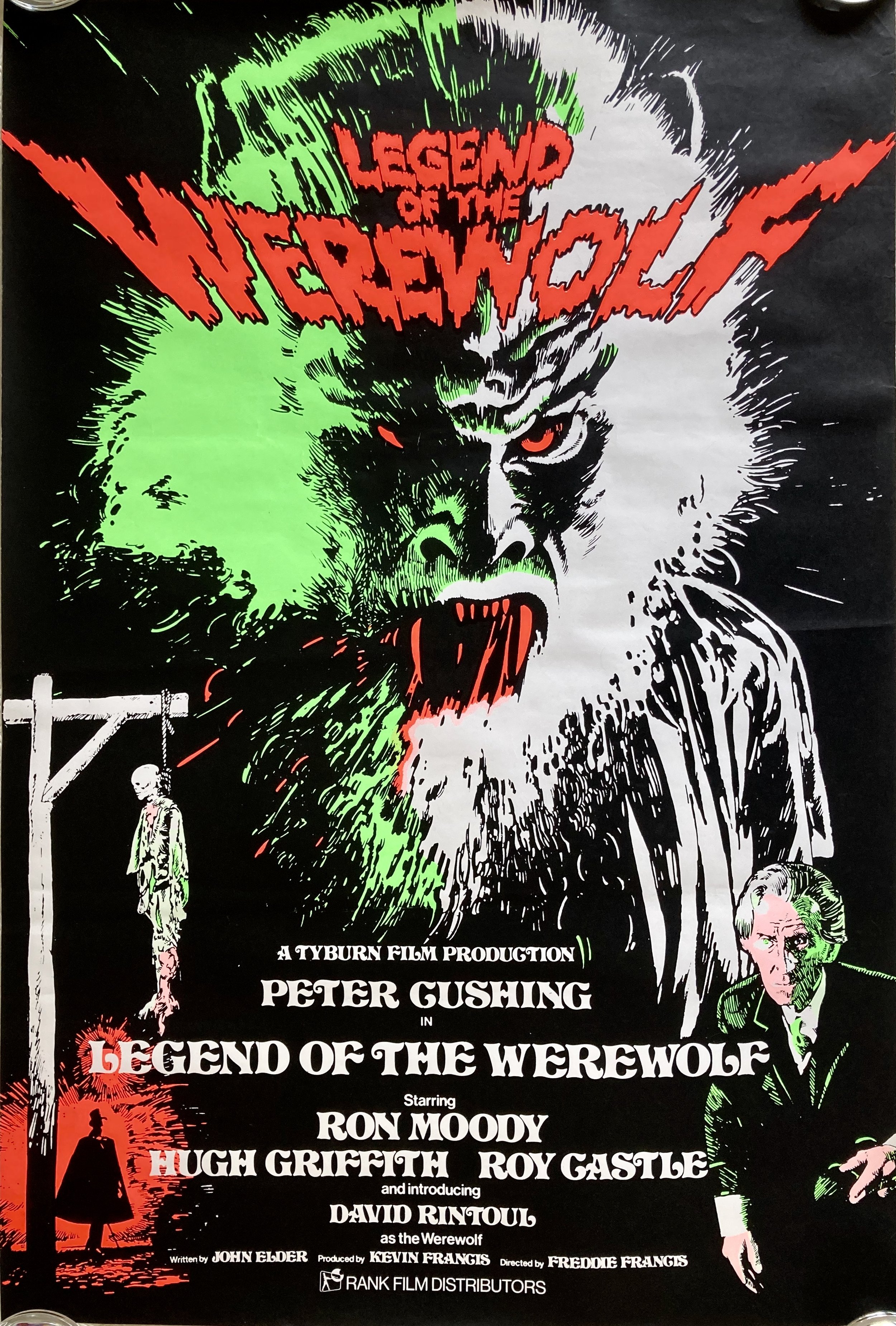 Legend of The Werewolf One Sheet Poster