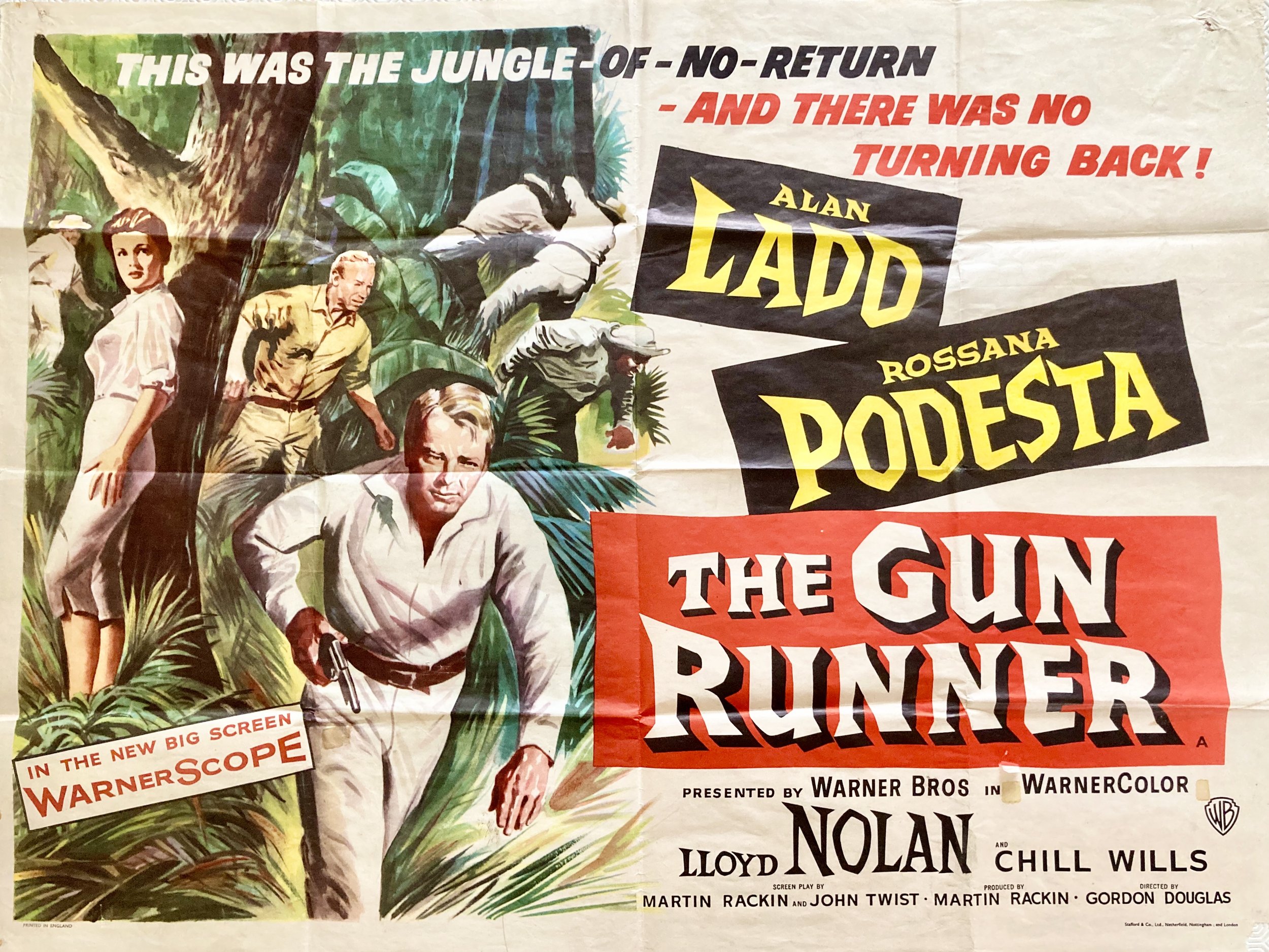 The Gun Runner Quad Poster