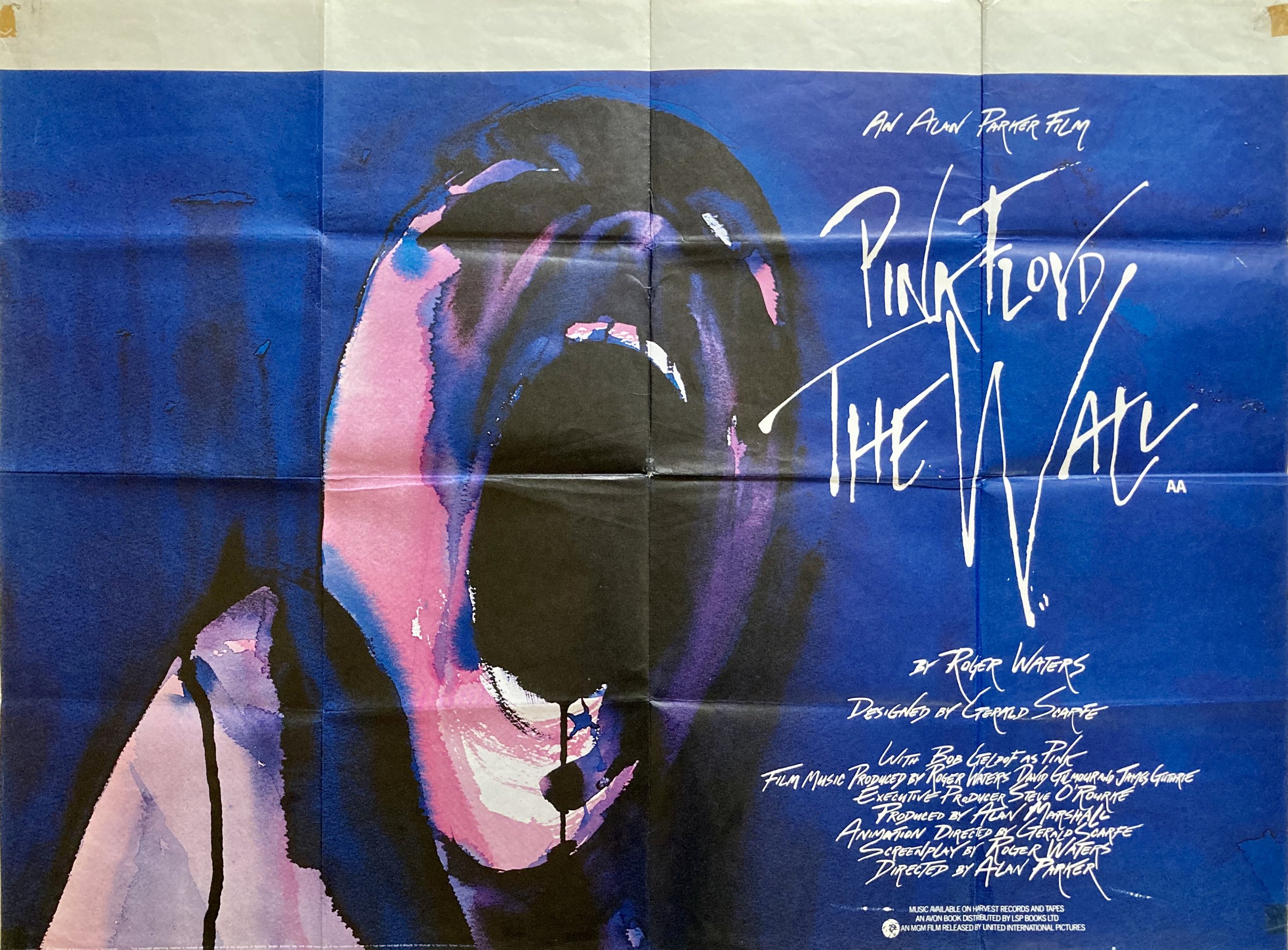 Pink Floyd The Wall Quad Poster