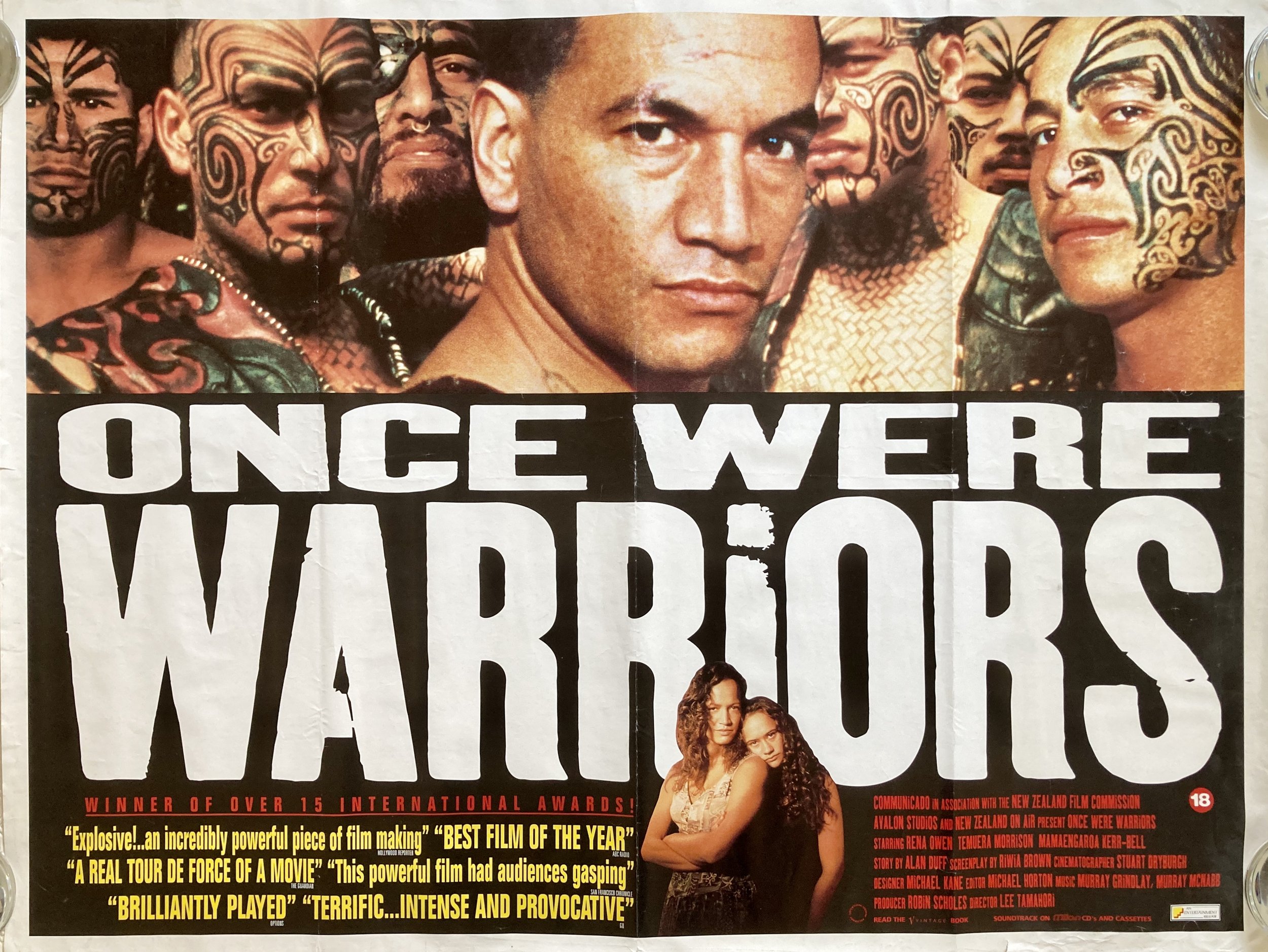 Once Were Warriors Quad Poster