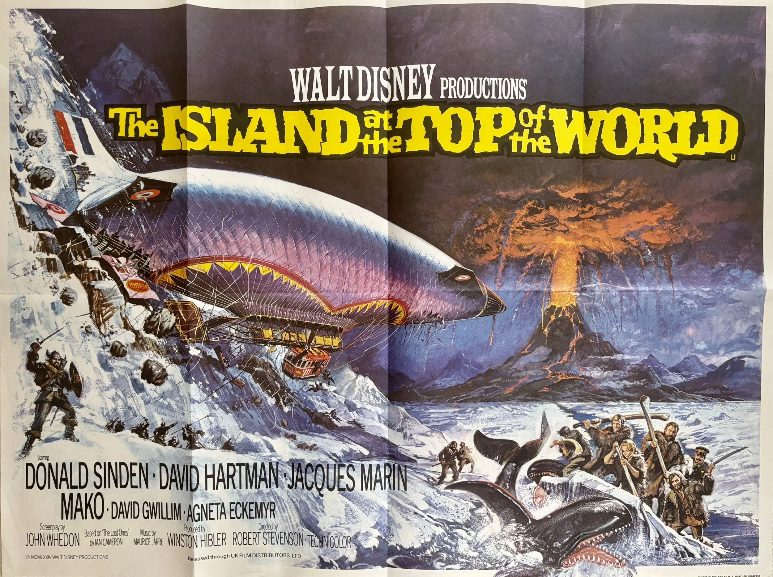 The Island at The Top of The World Quad Poster