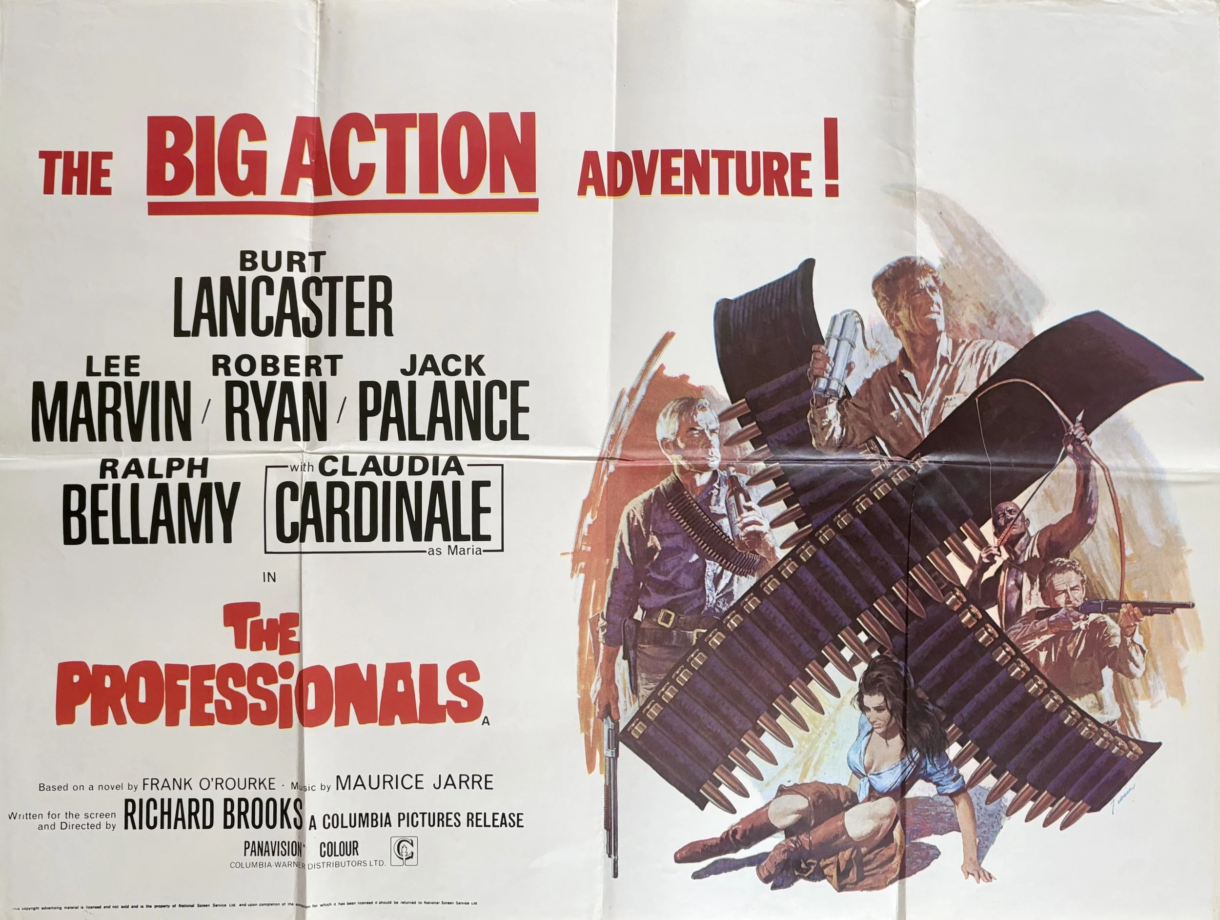 The Professionals Quad Poster