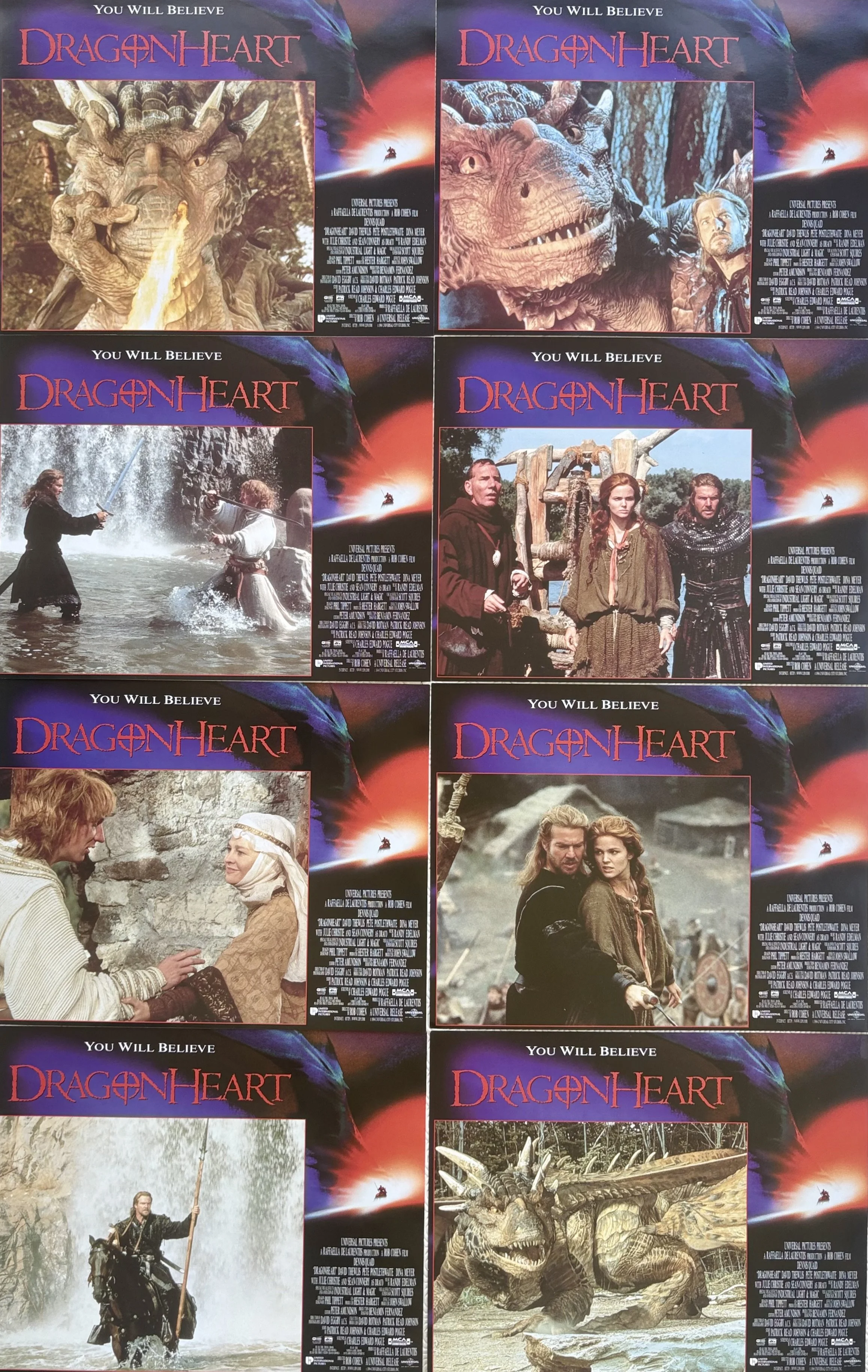 DragonHeart Lobby Cards