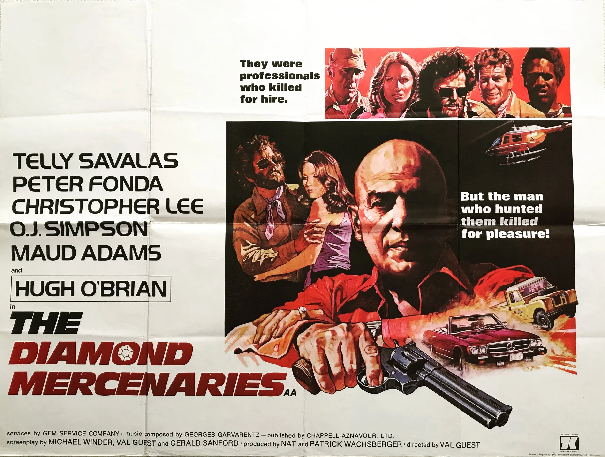 The Diamond Mercenaries Quad Poster