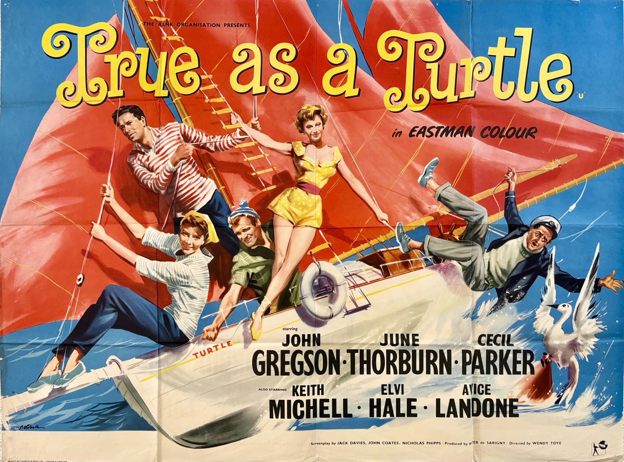 True As A Turtle Quad Poster