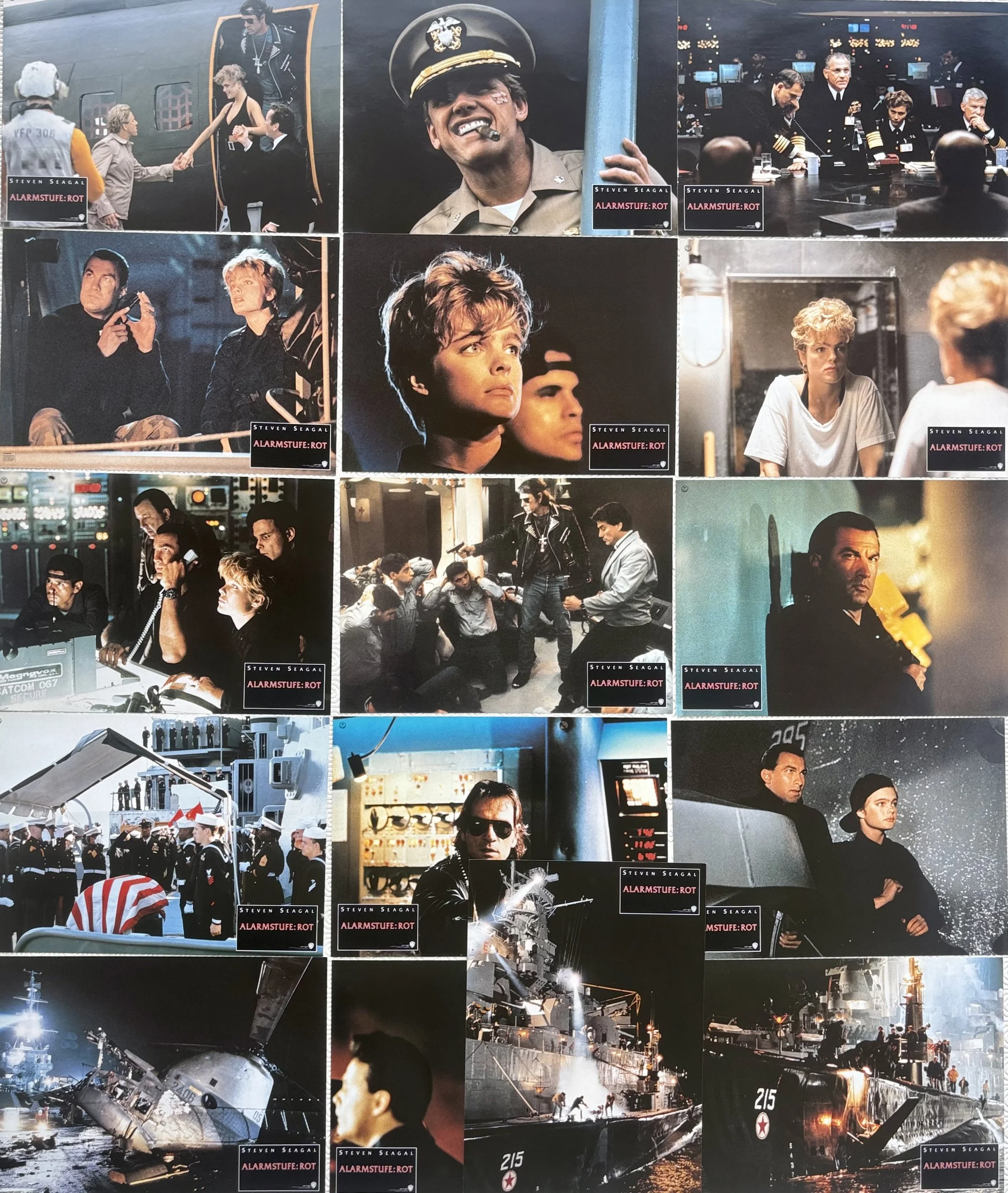 Under Siege Lobby Cards