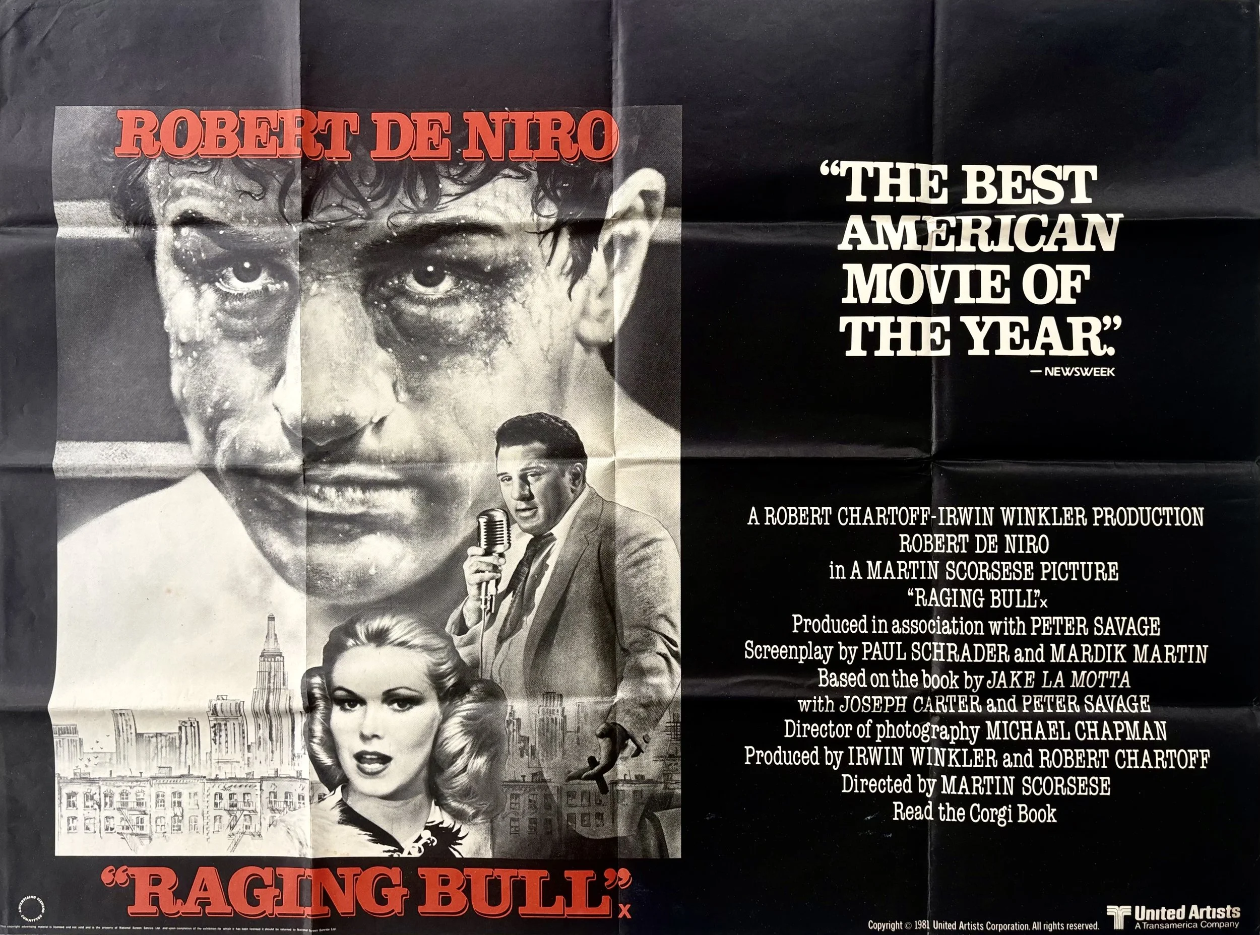 Raging Bull Quad Poster