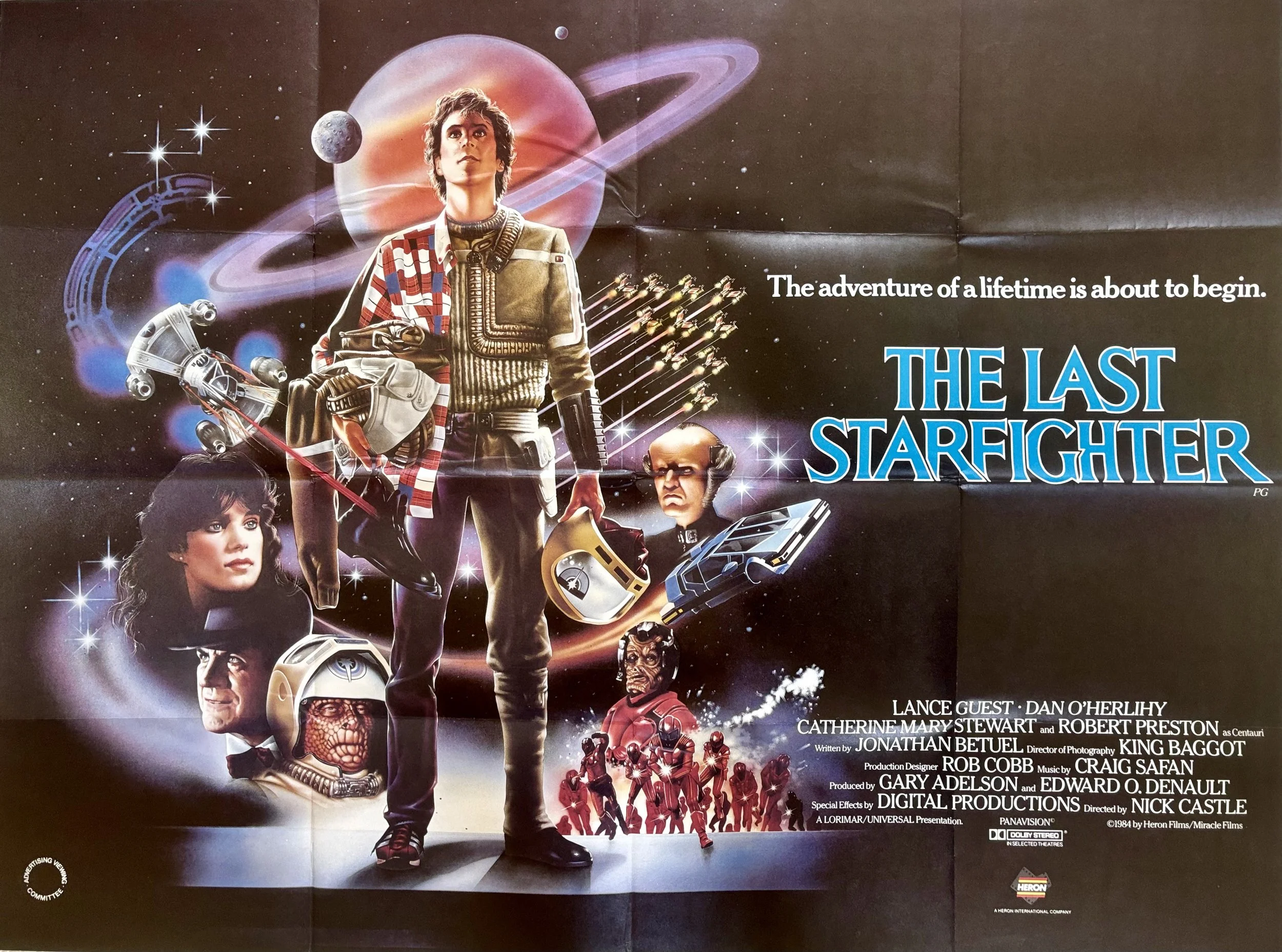 The Last Starfighter Quad Poster