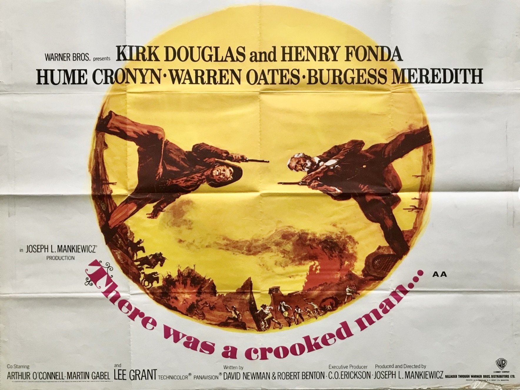 There Was A Crooked Man Quad Poster