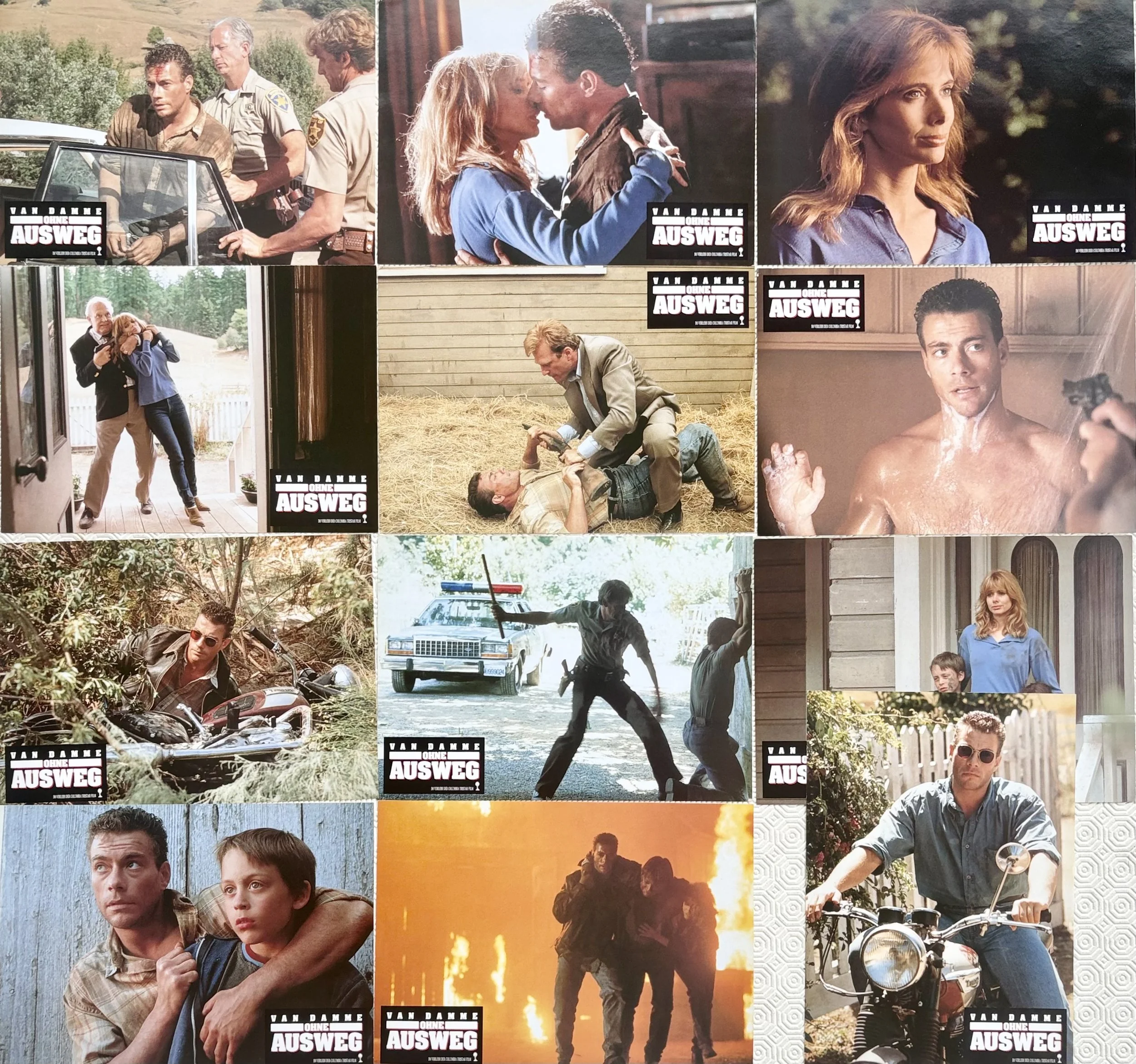 Nowhere To Run Lobby Cards