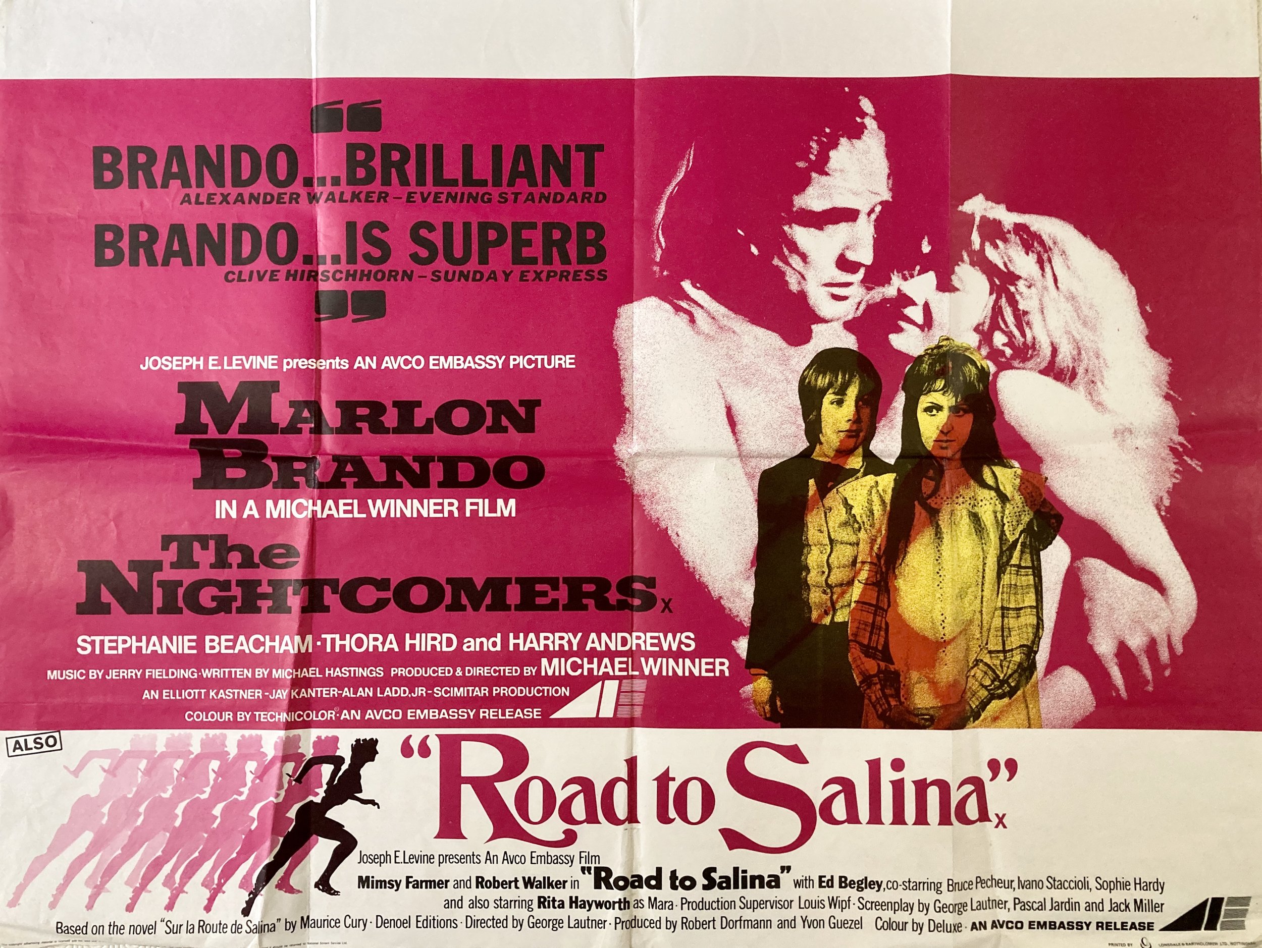The Nightcomers Quad Poster