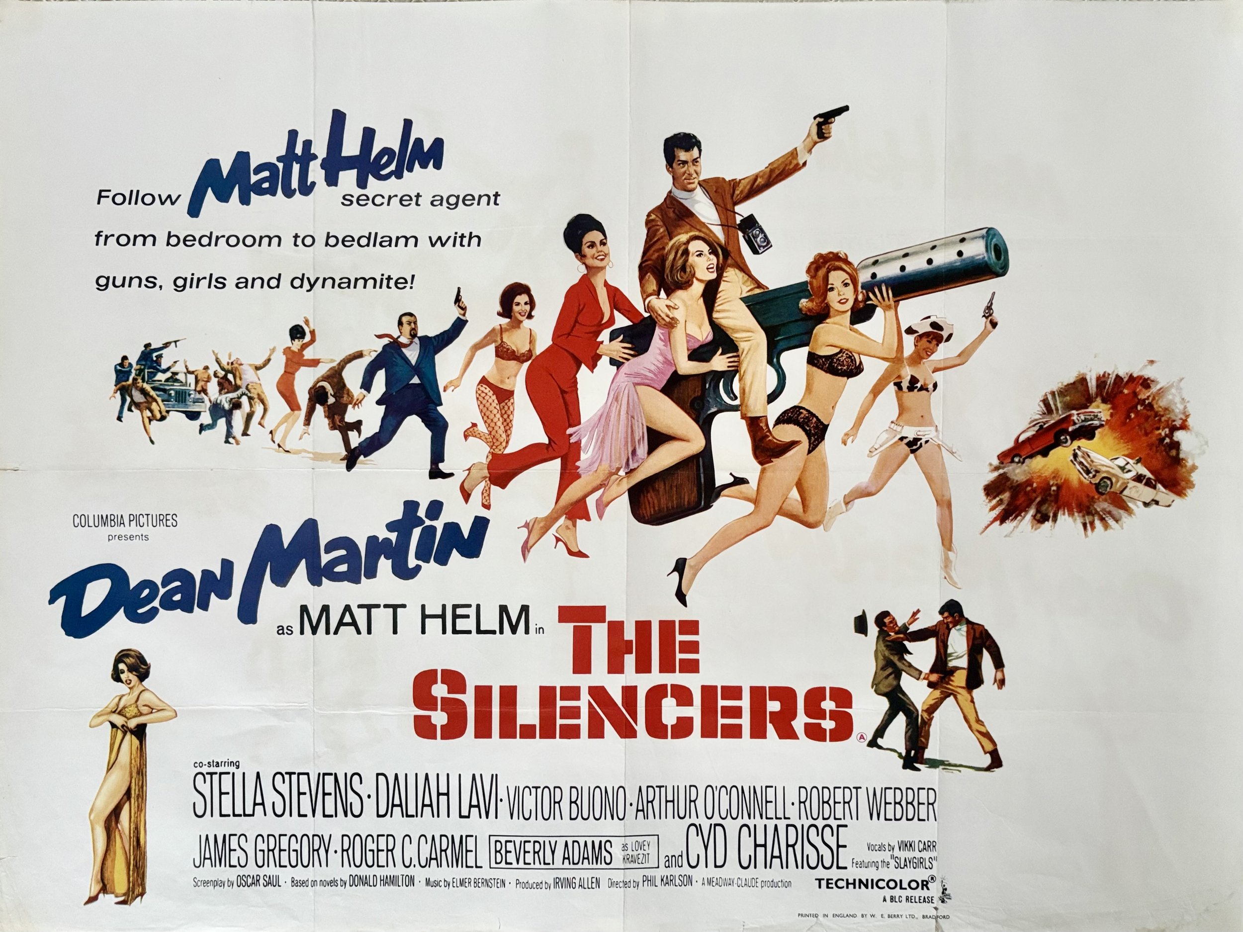 The Silencers Quad Poster