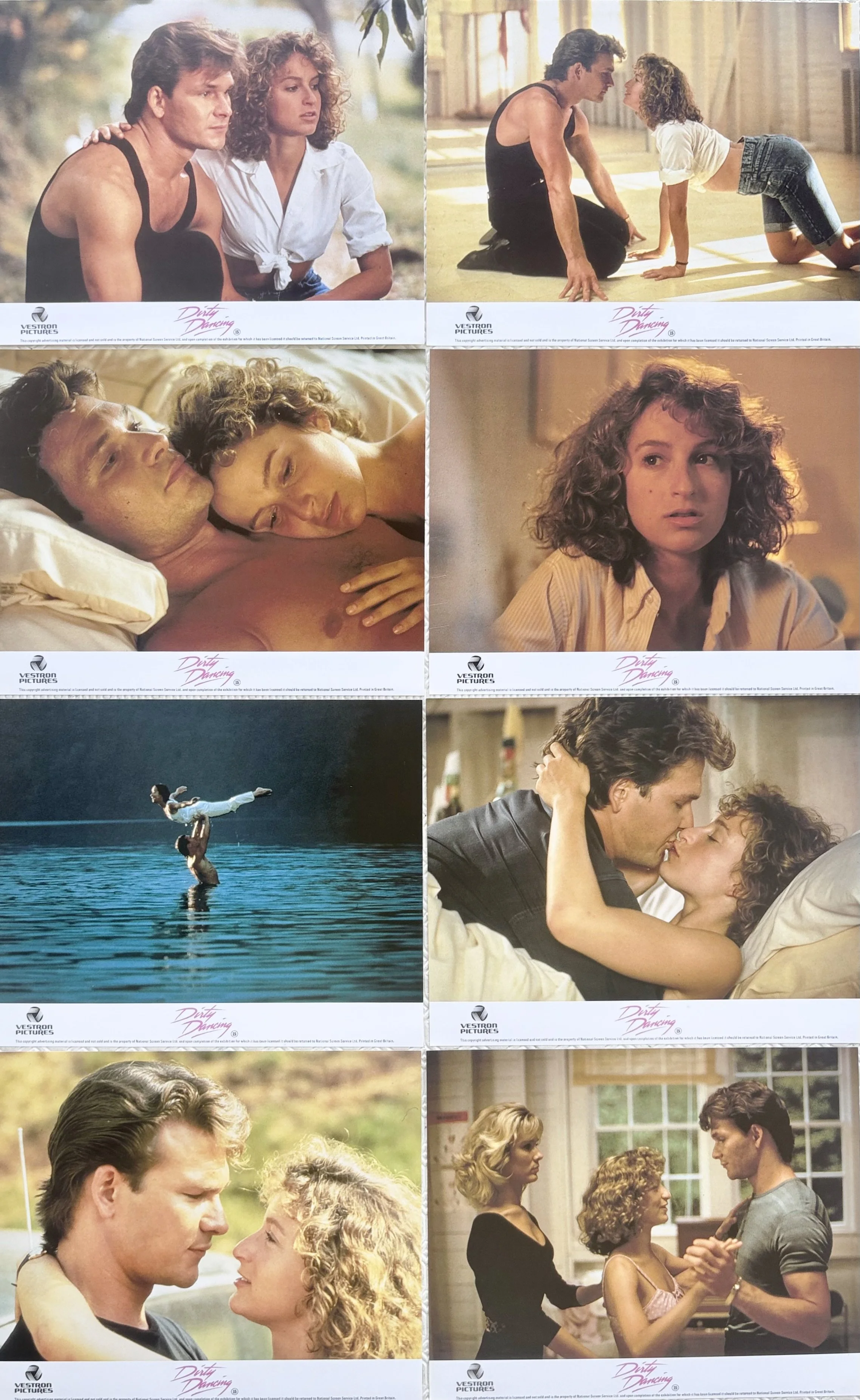 Dirty Dancing Lobby Cards
