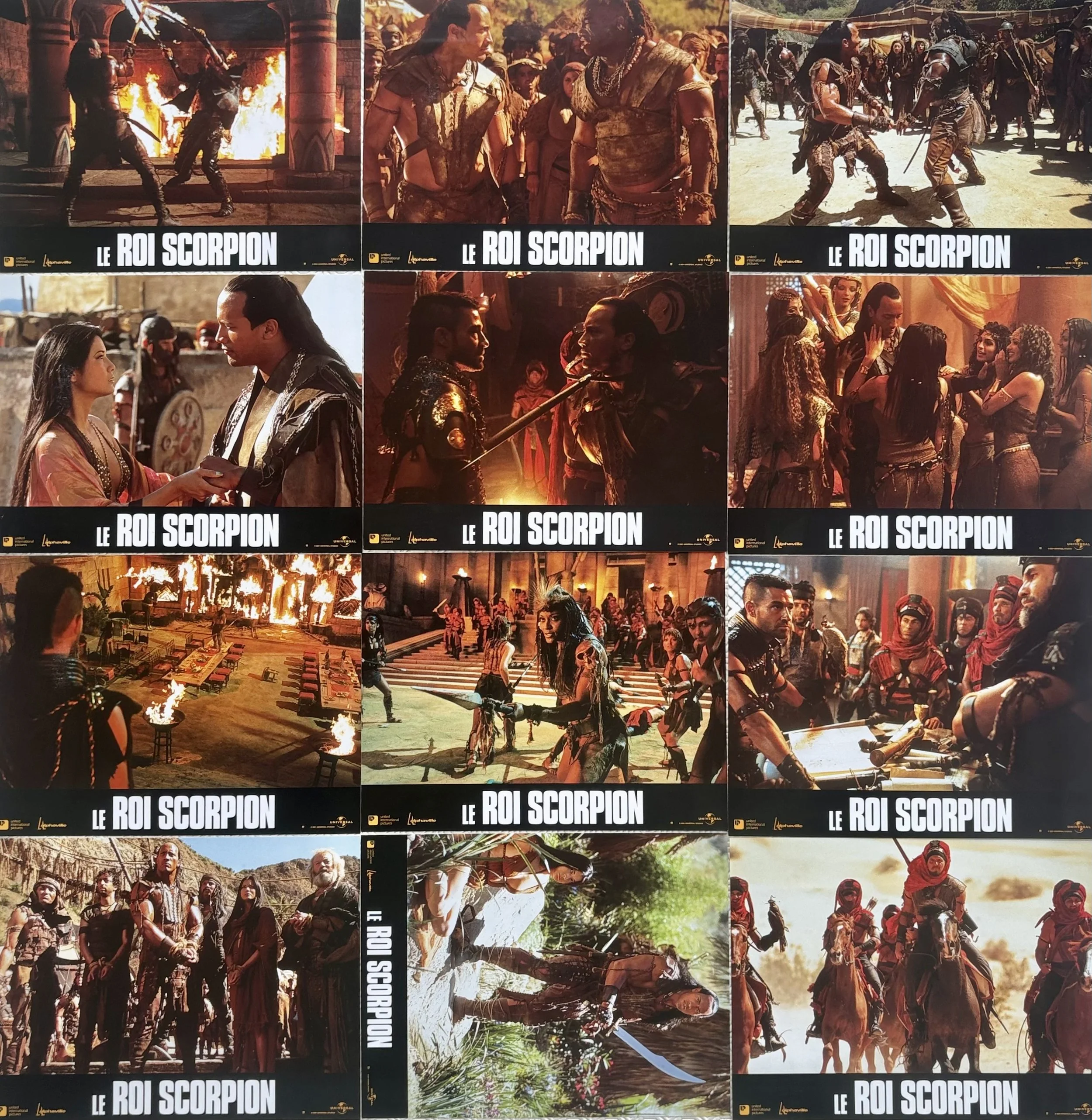 The Scorpion King Lobby Cards
