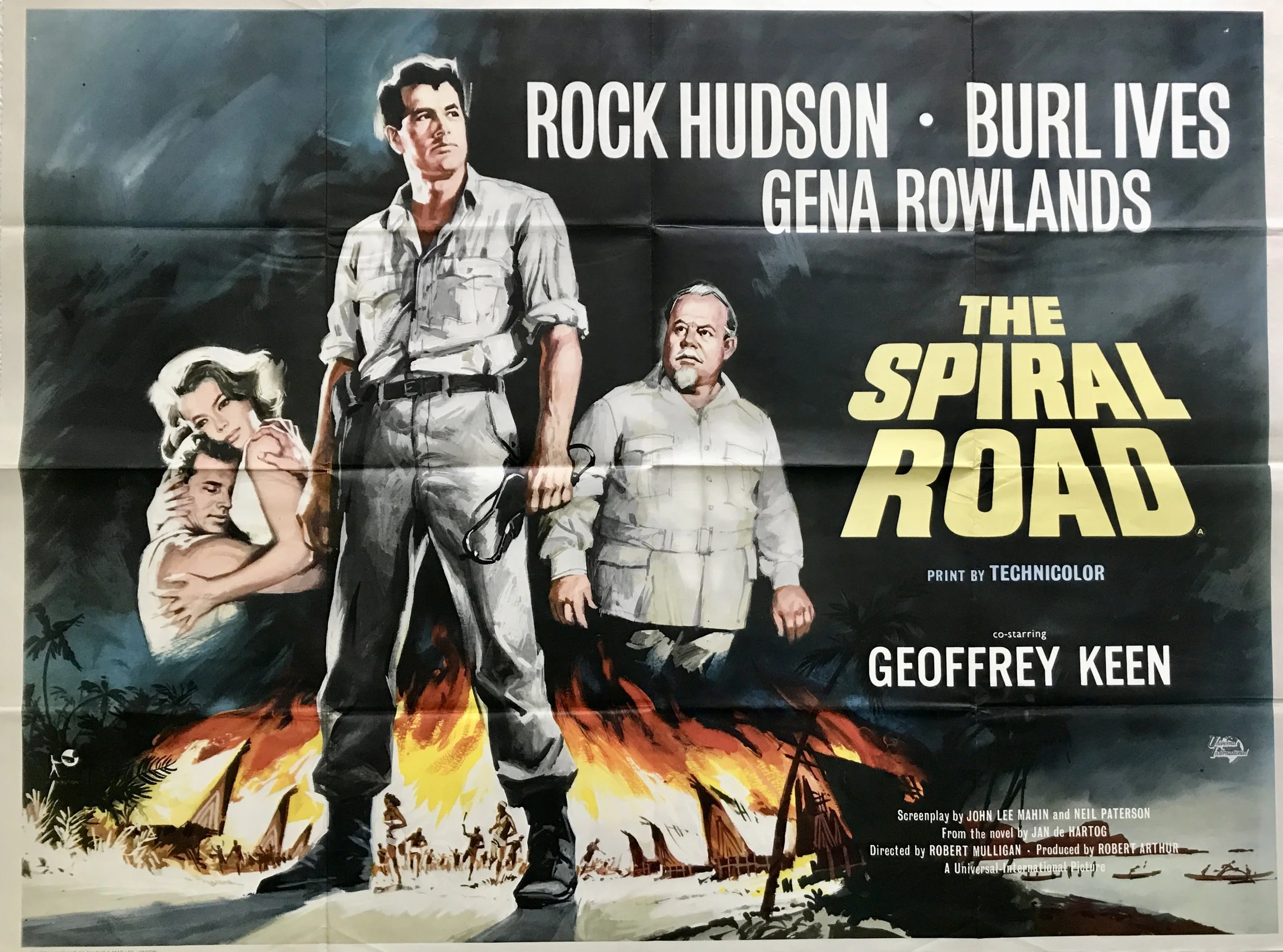 The Spiral Road Quad Poster