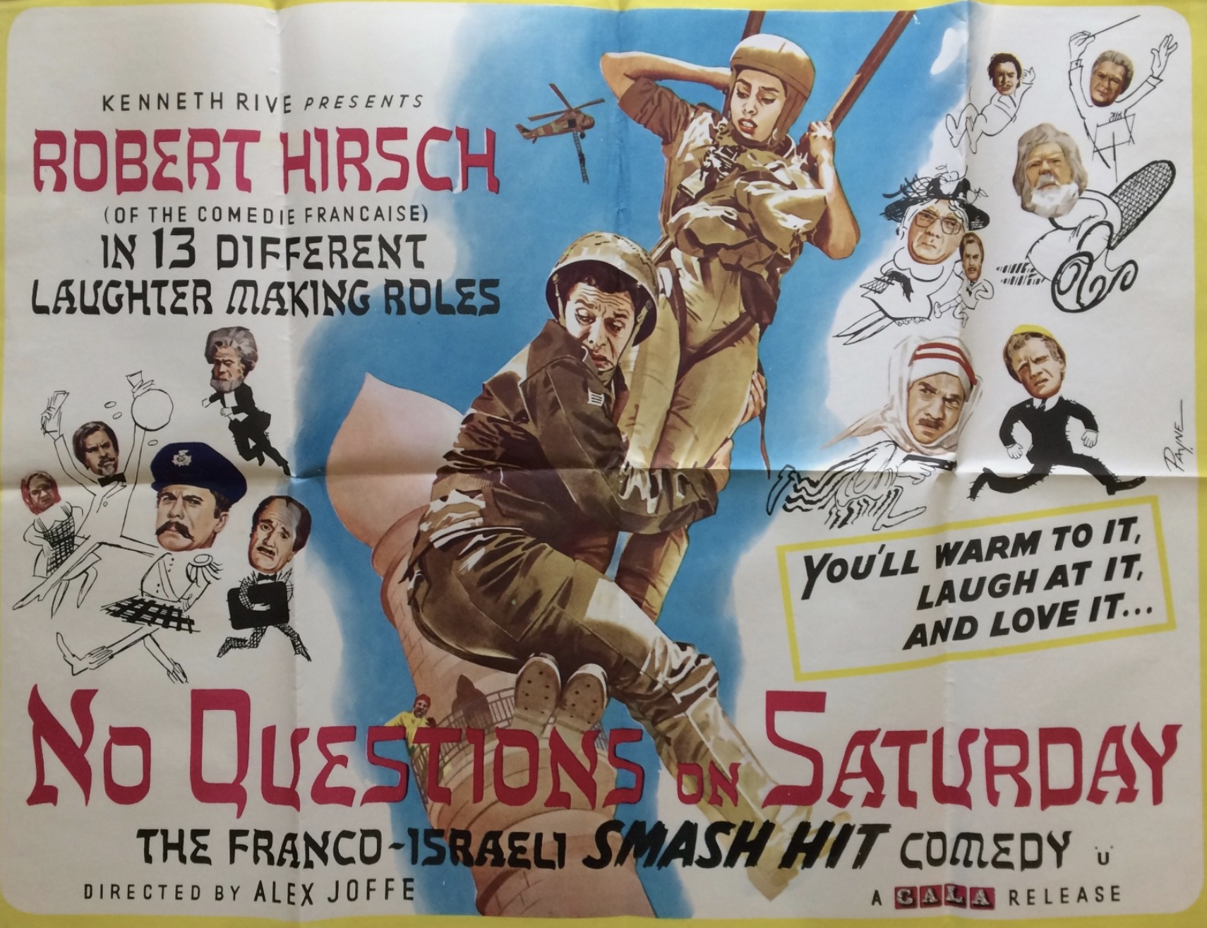 No Questions on Saturday Quad Poster