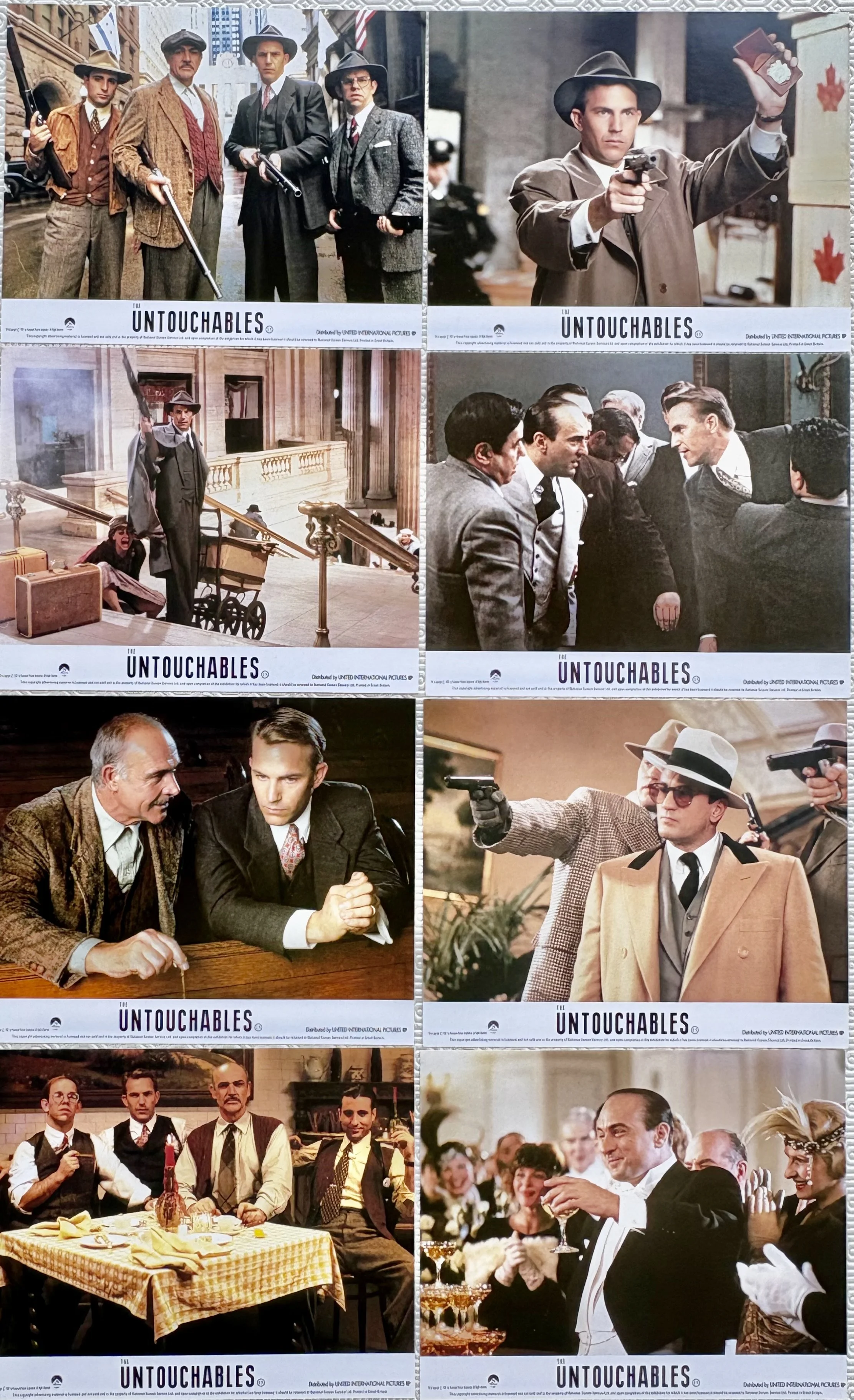The Untouchables Lobby Cards