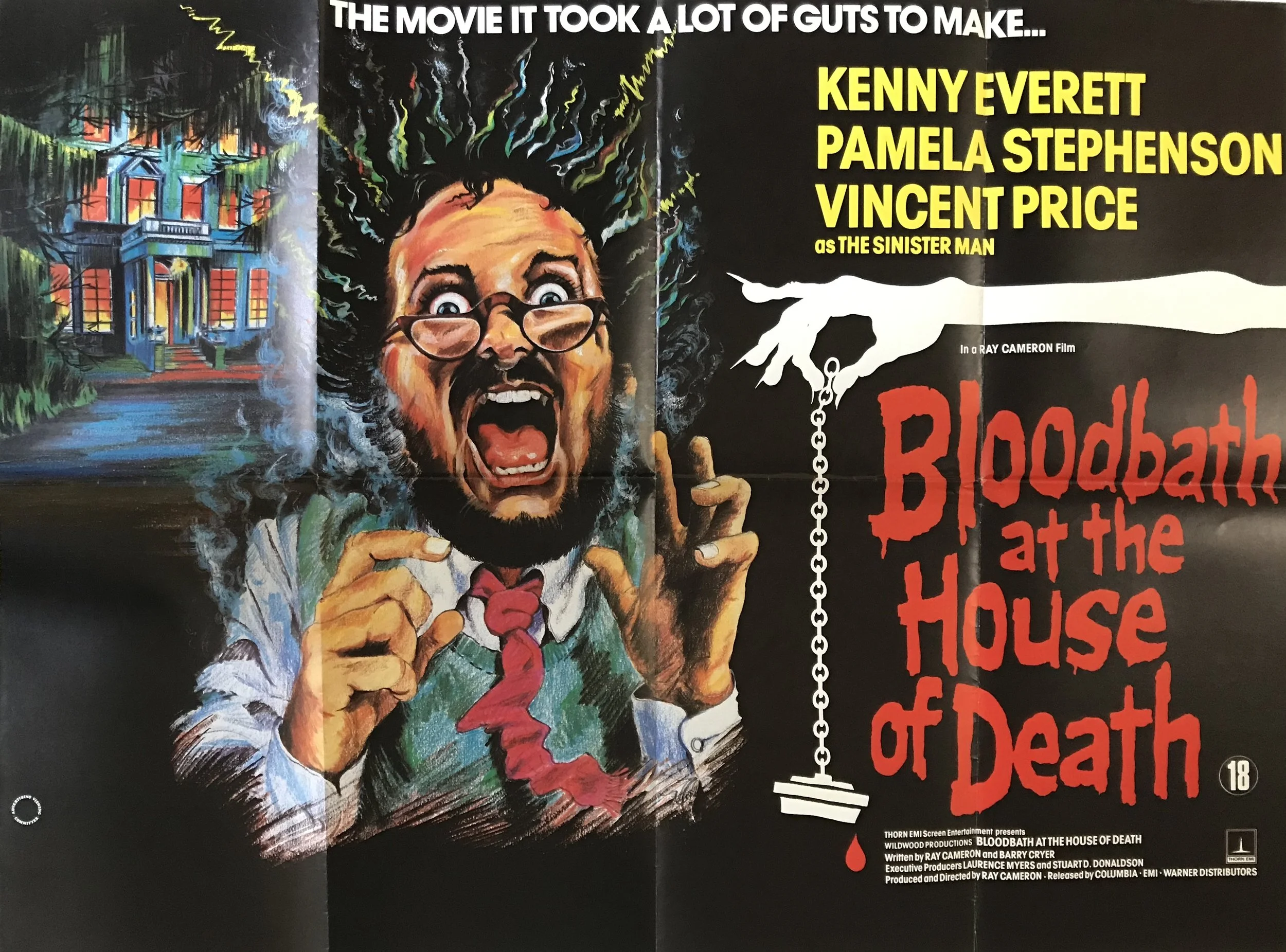 Bloodbath at The House of Death Quad Poster