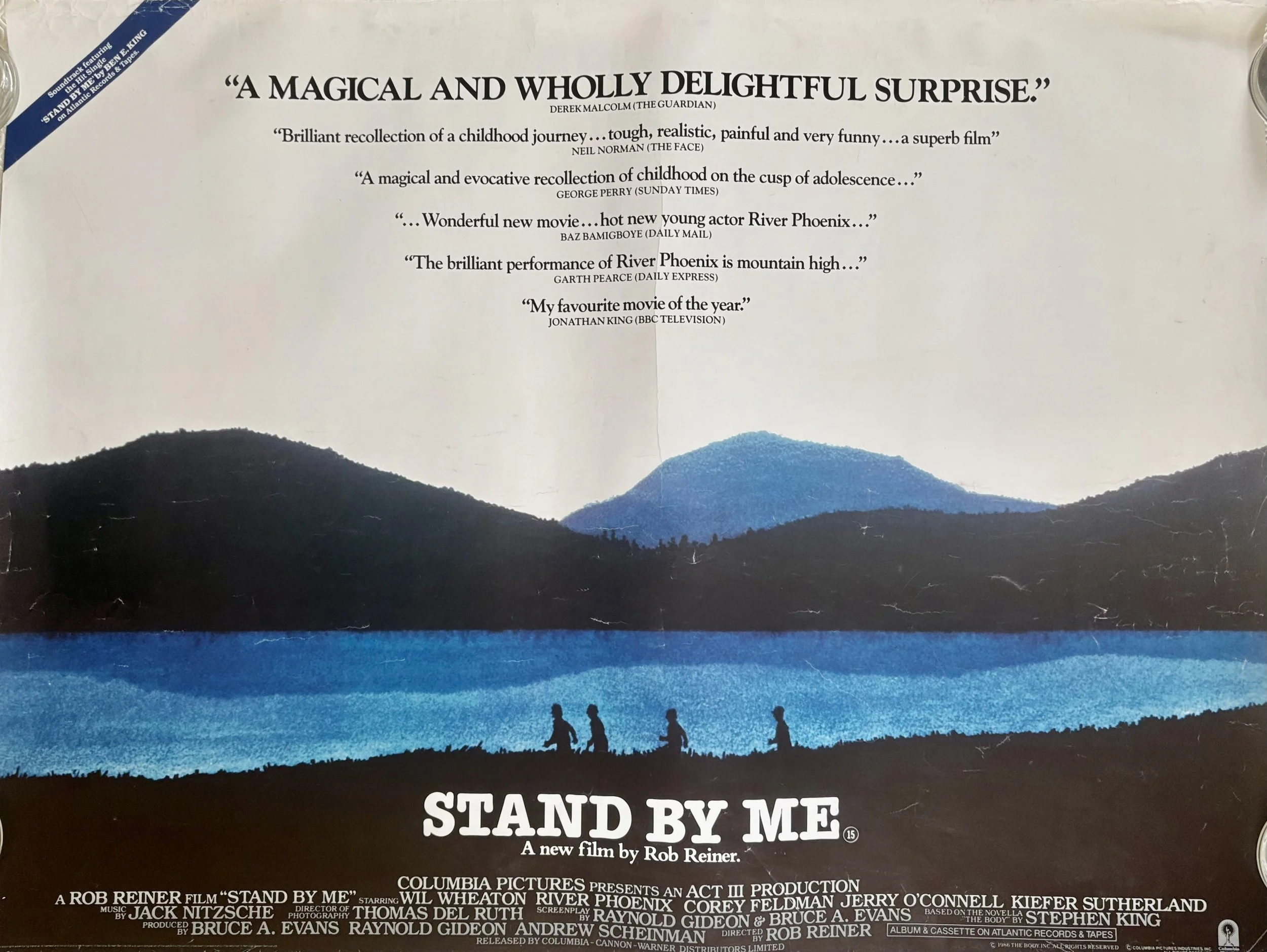 Stand By Me Quad Poster