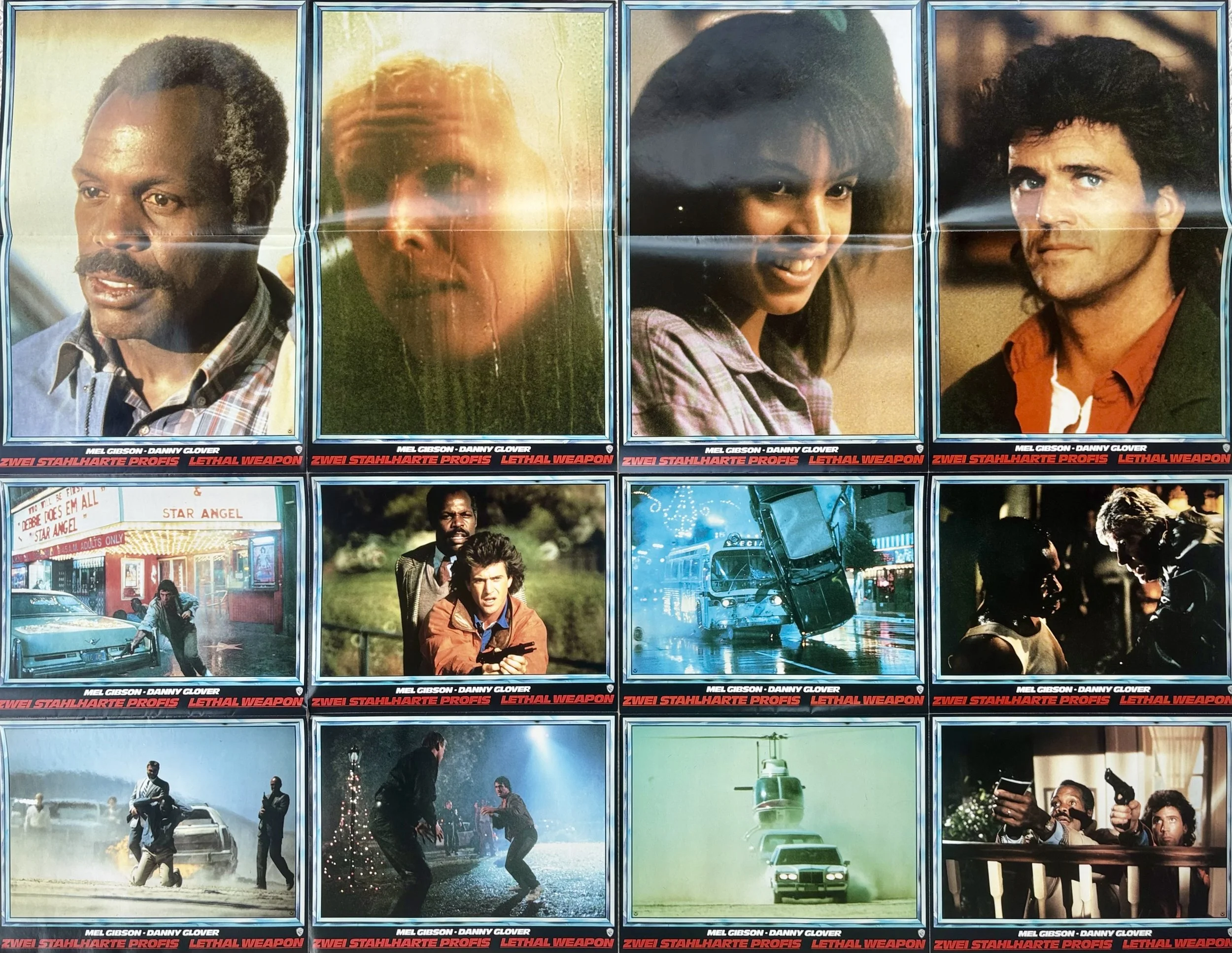 Lethal Weapon Lobby Cards