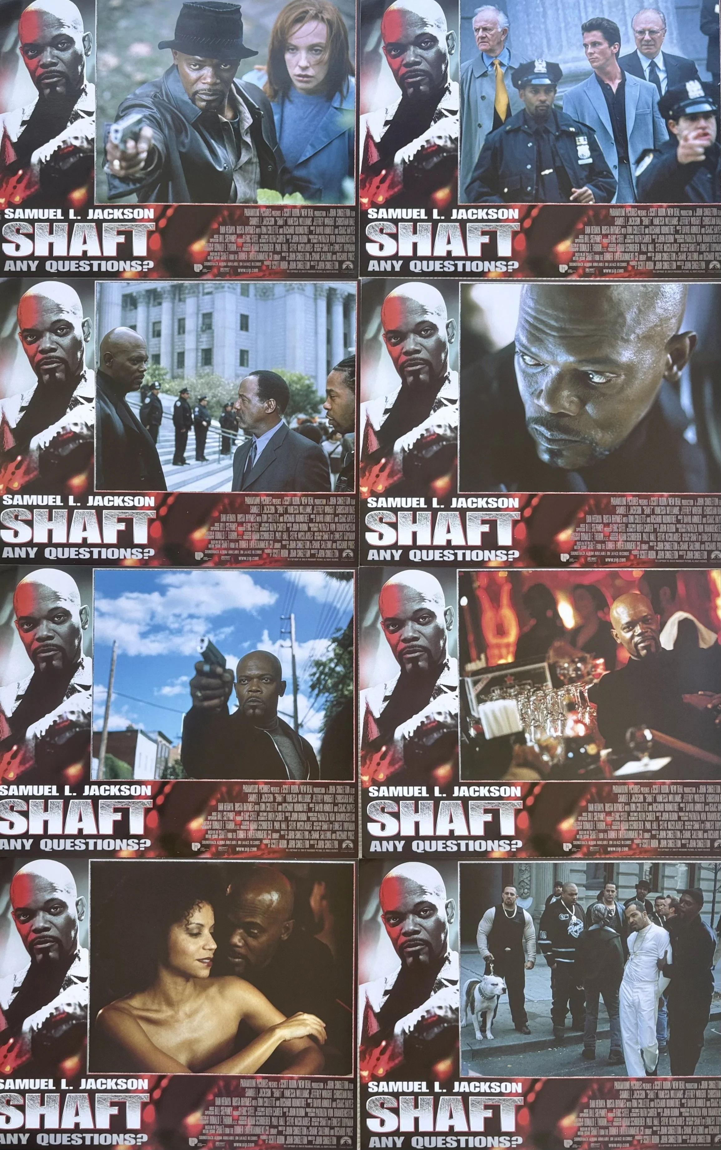Shaft Lobby Cards