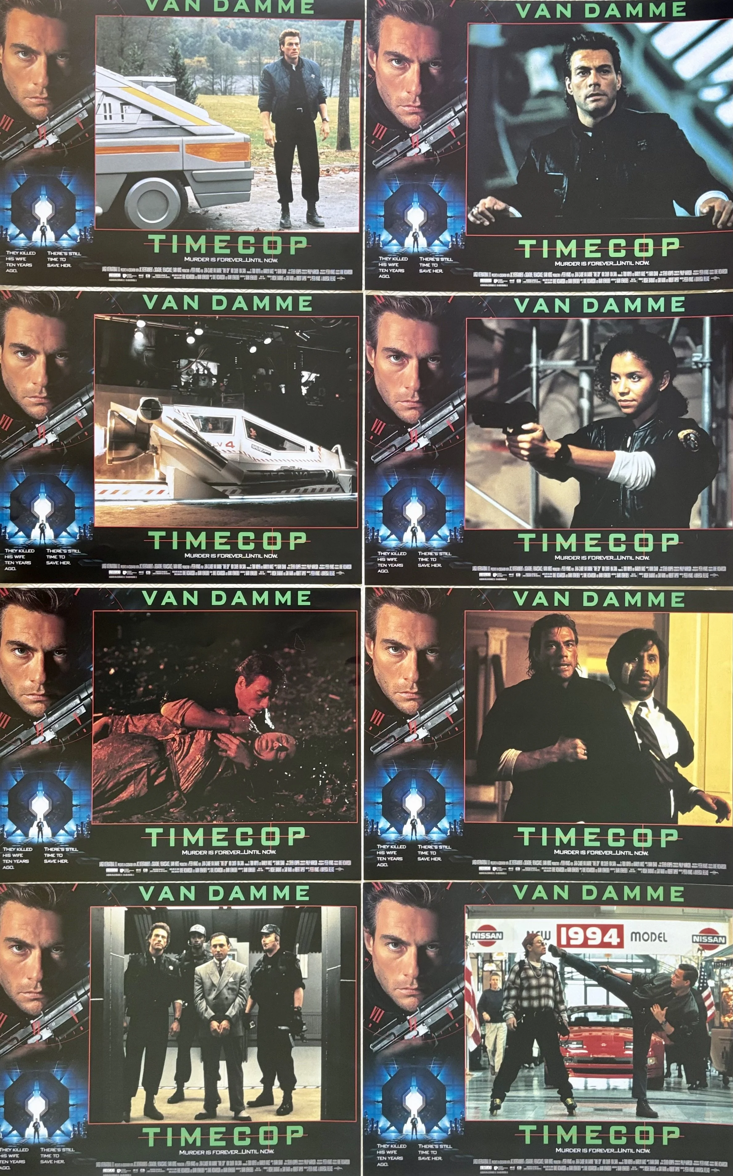Timecop Lobby Cards
