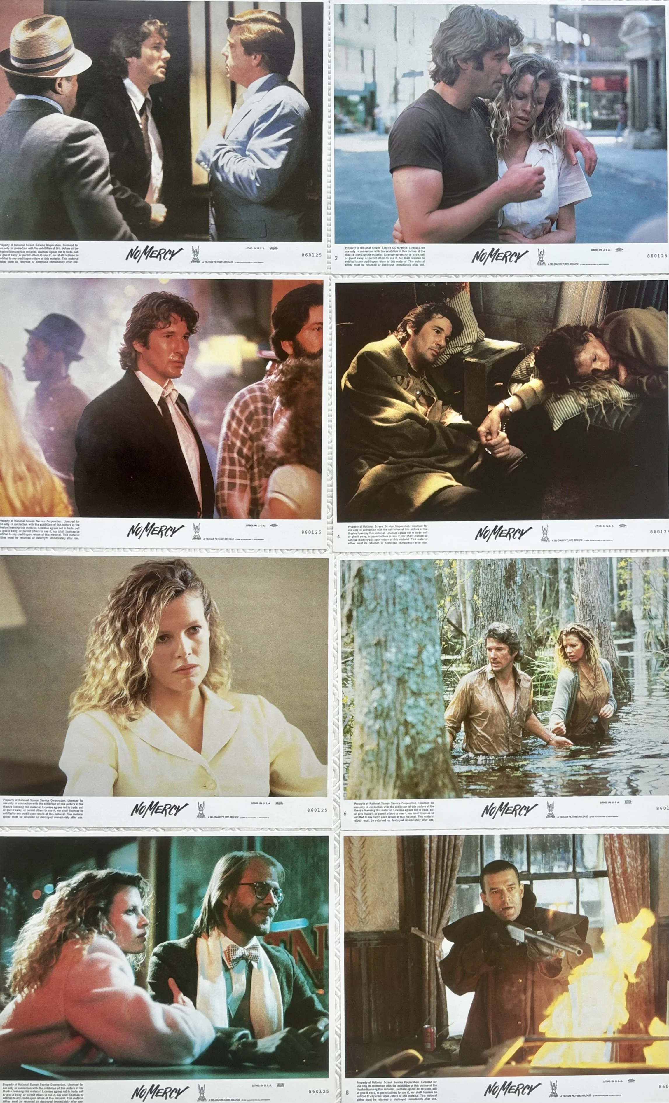 No Mercy Lobby Cards