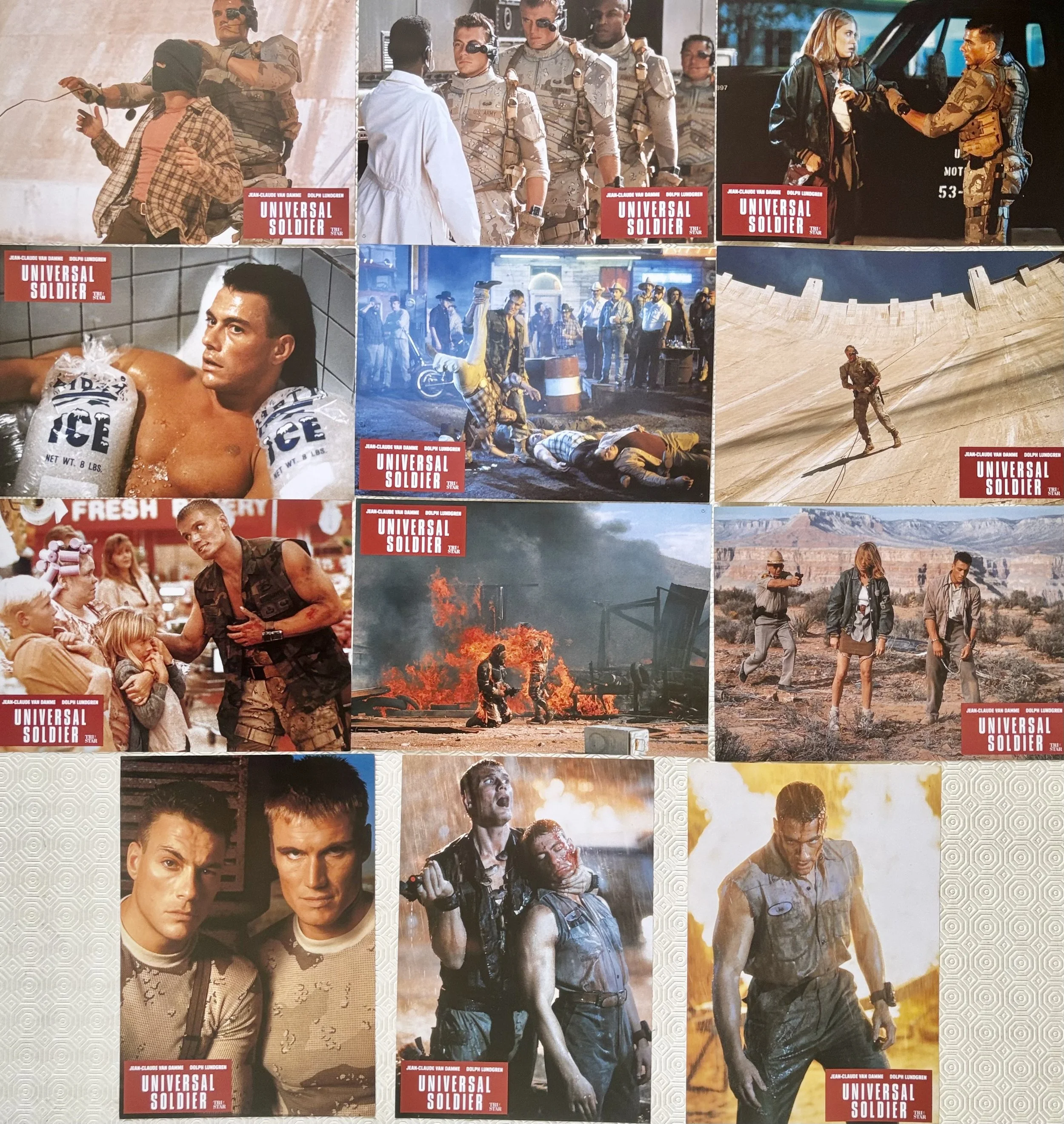 Universal Soldier German Lobby Cards