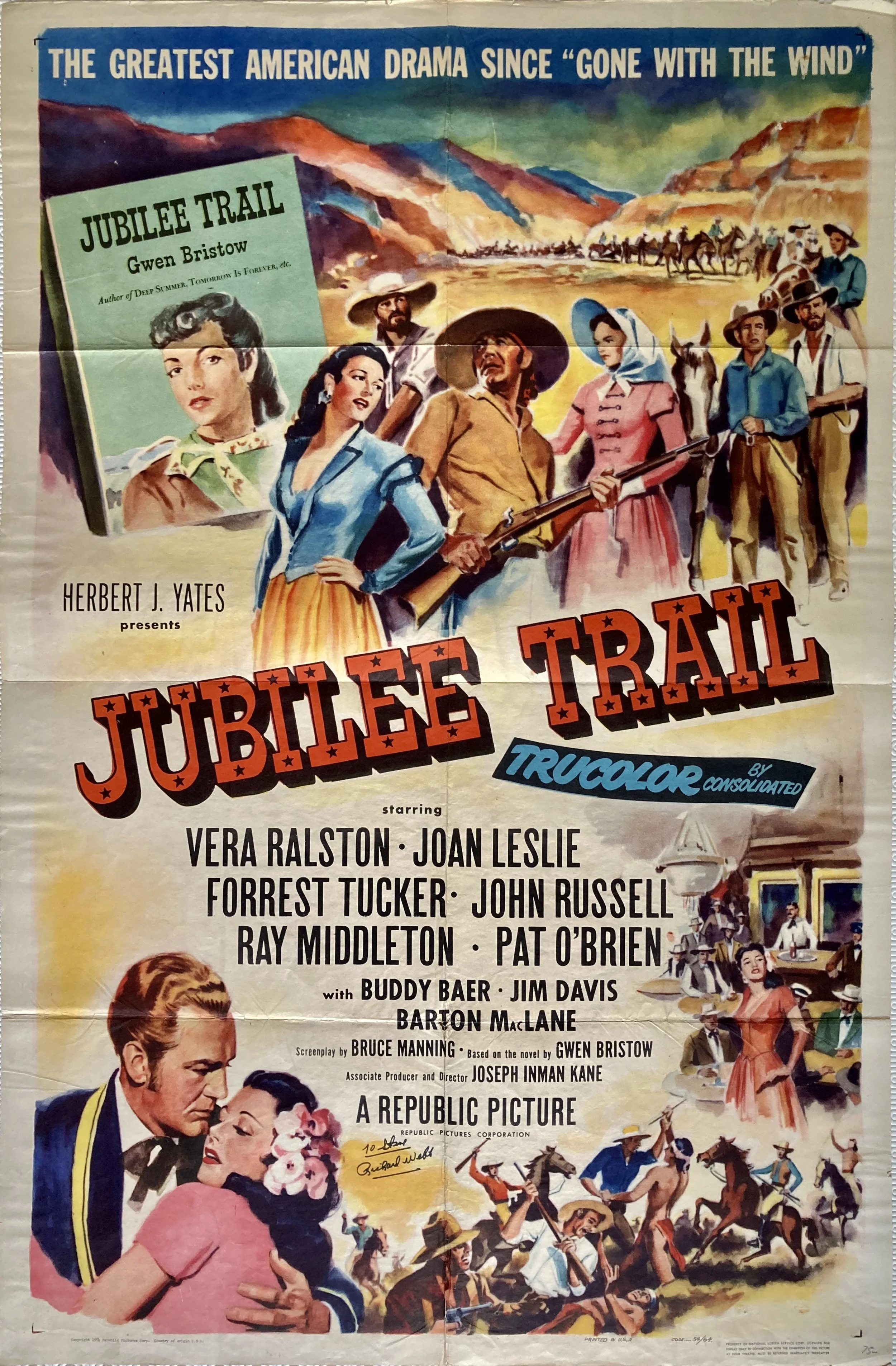Jubilee Trail One Sheet