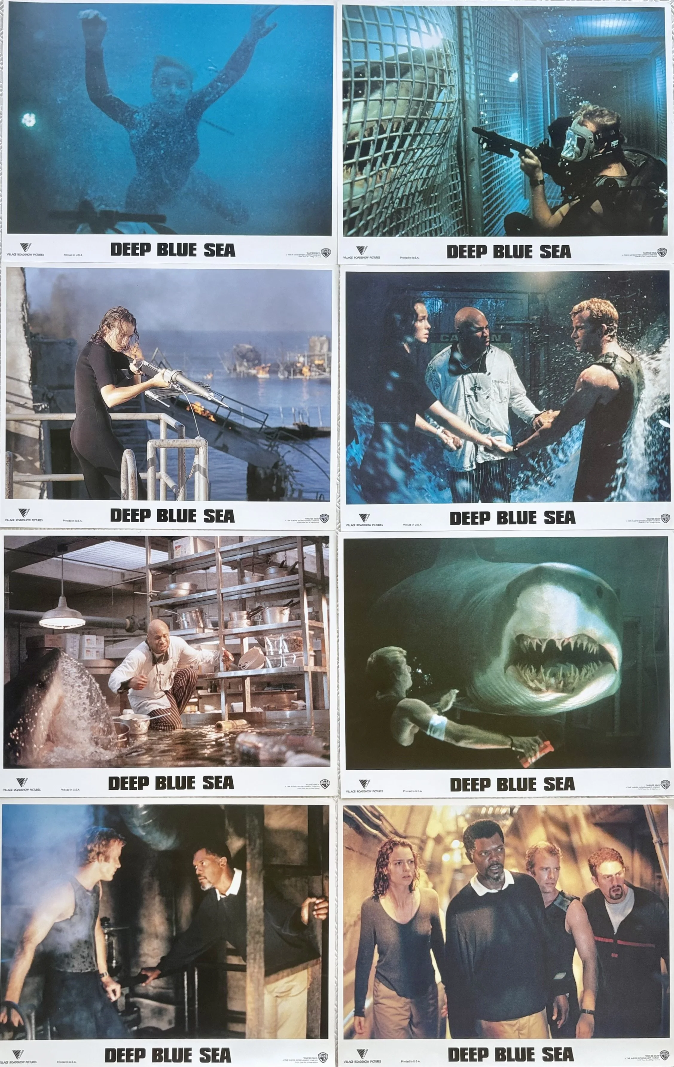 Deep Blue Sea Lobby Cards