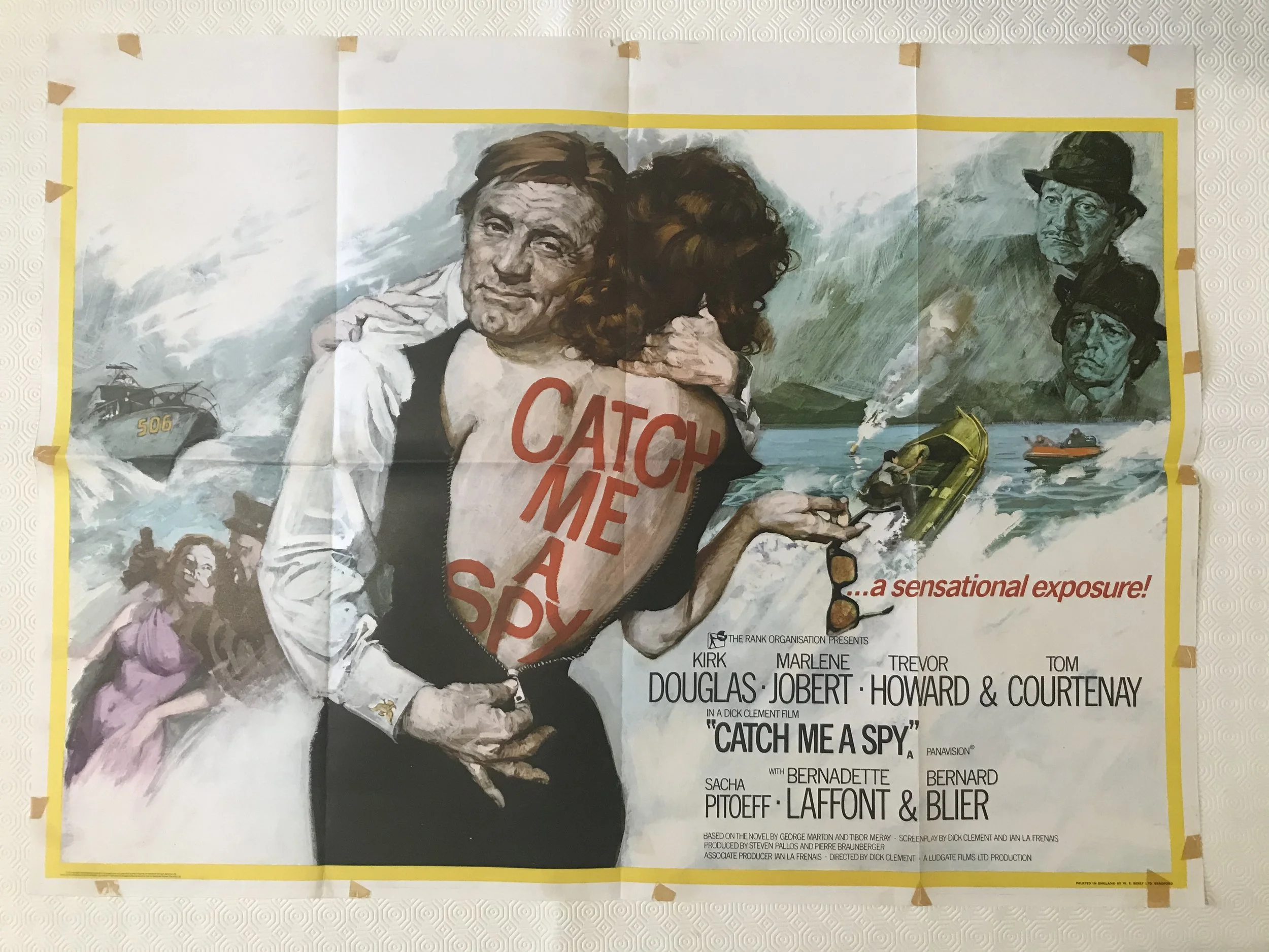 Catch Me A Spy Quad Poster