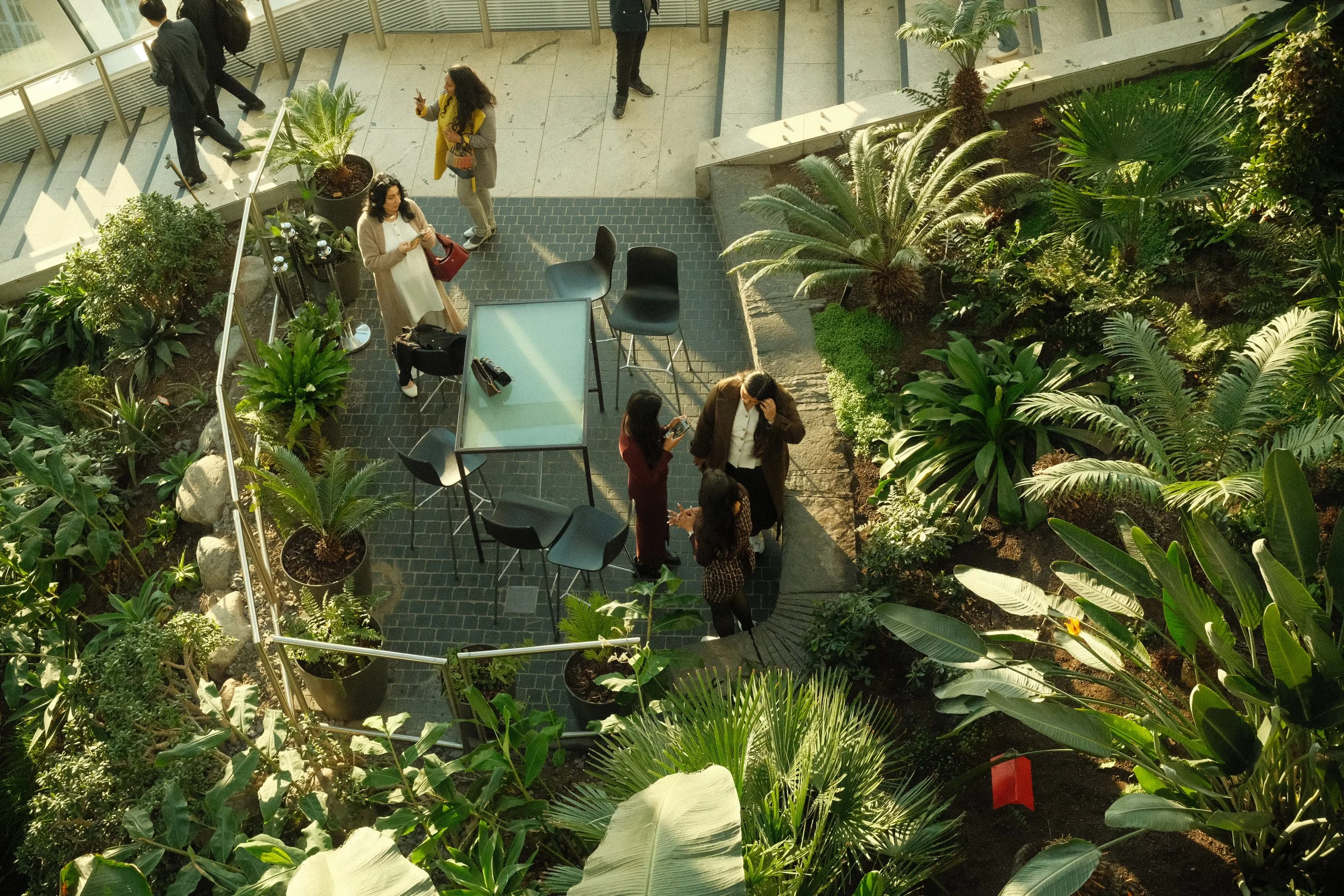 Green Above the Grey