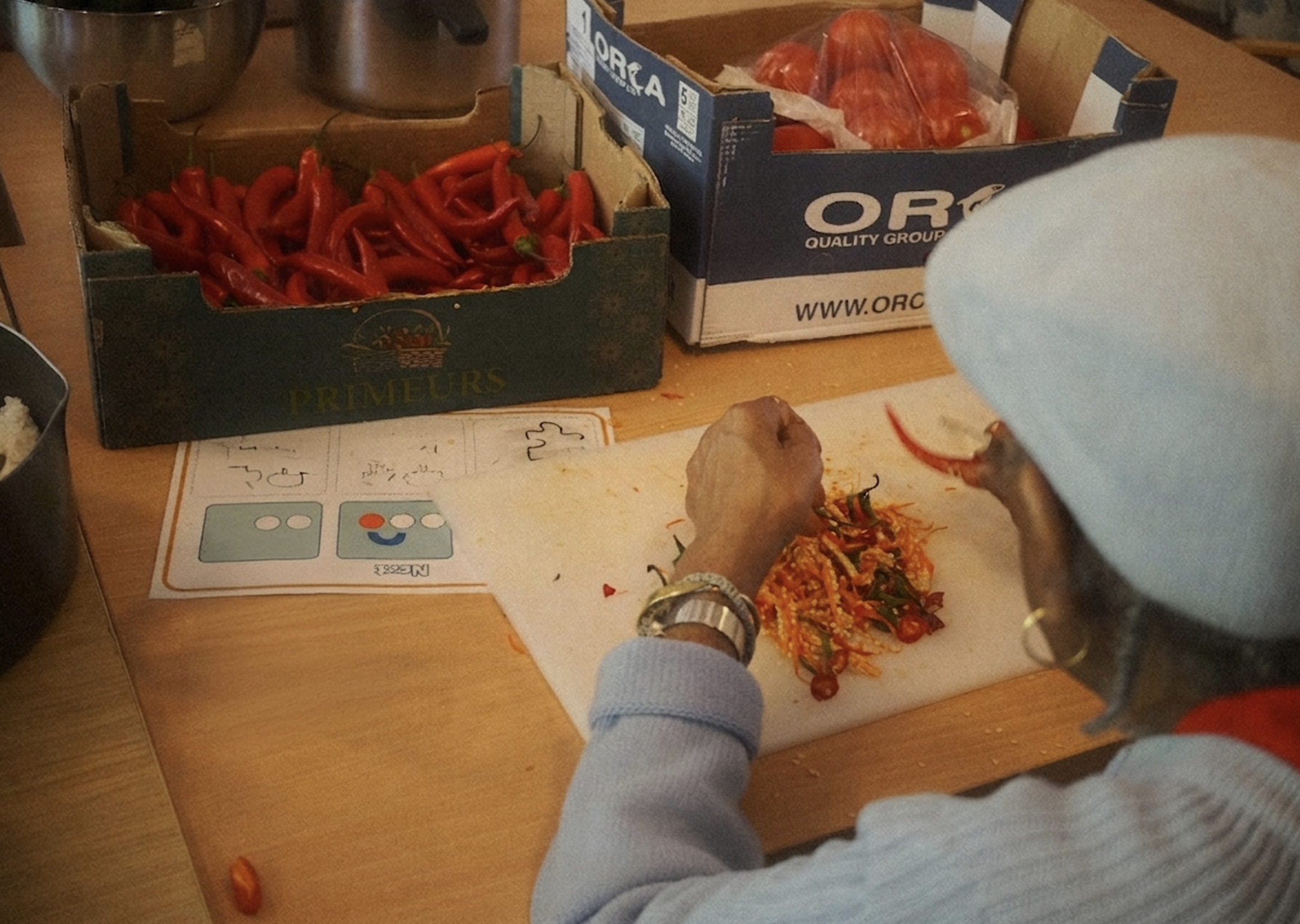 Where Fried Rice, Chair Yoga, and Friendship Grow