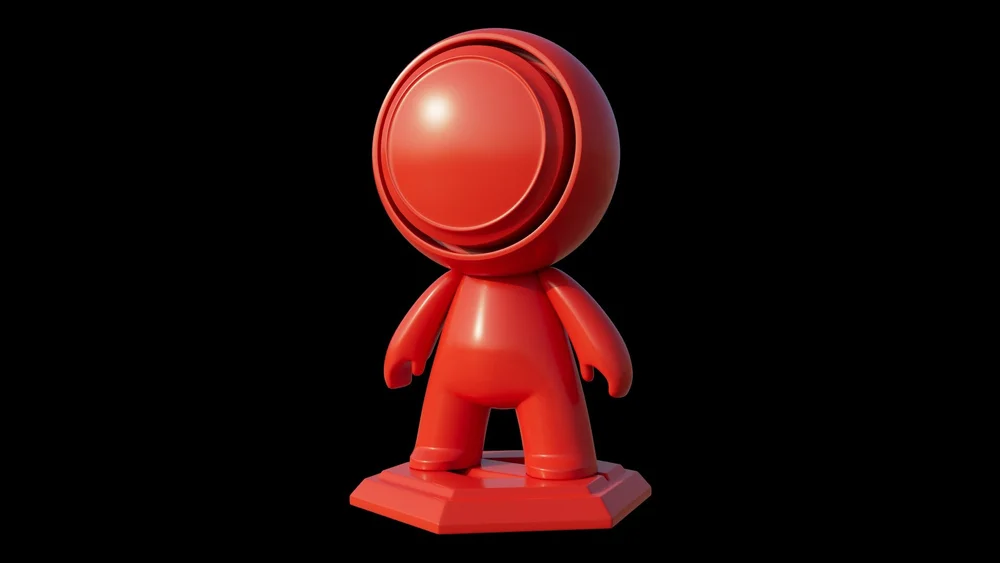 Render with Diffuse Roughness set to 1.000 = Slightly darker, more light absorbed 