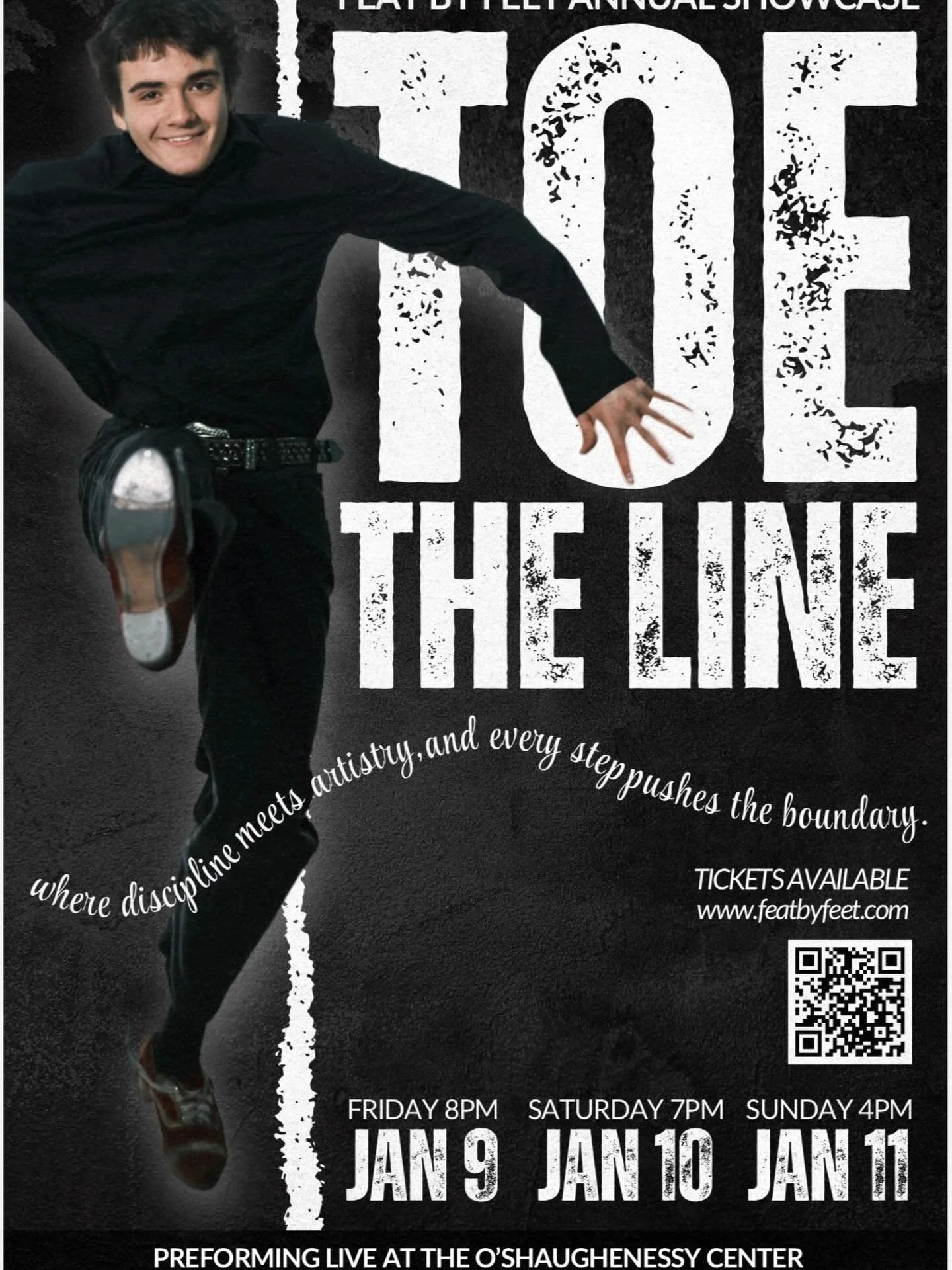 Most of you know Coach Wyatt Beers absolutely slays on a bike, but what you may not know is he is also an incredibly talented tap dancer! Wyatt has been honing this craft from an early age. His senior show is this weekend at oshaunessy center. Wyatt 