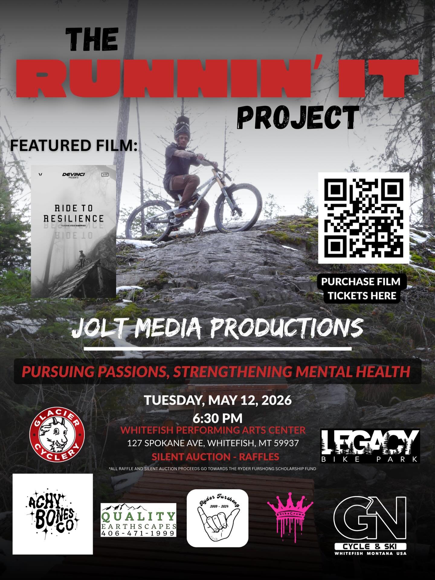Coach @jeremyadams_est.1983 has been putting together a short film, The Runnin&rsquo; It Project on mental health and finding strength and resilience through passion and community. @svanderhoek&rsquo;s film, Ride to Resilience will premiere May 12 @ 