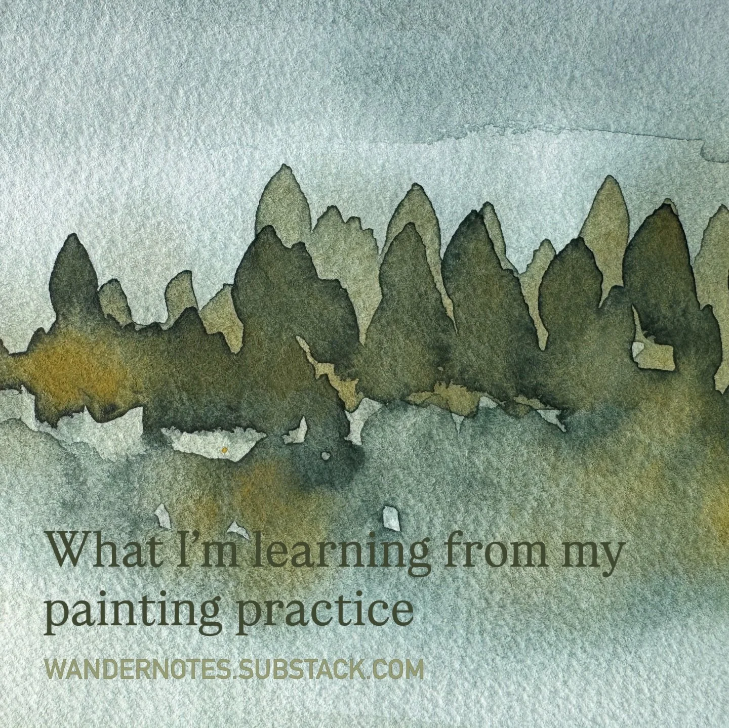 Learning to paint better in a loose style has definitely been a practice and a humbling experience. Sitting in the gap between where I am and where I want to be is&hellip; challenging most days. But showing up is the way and I&rsquo;m learning a lot 