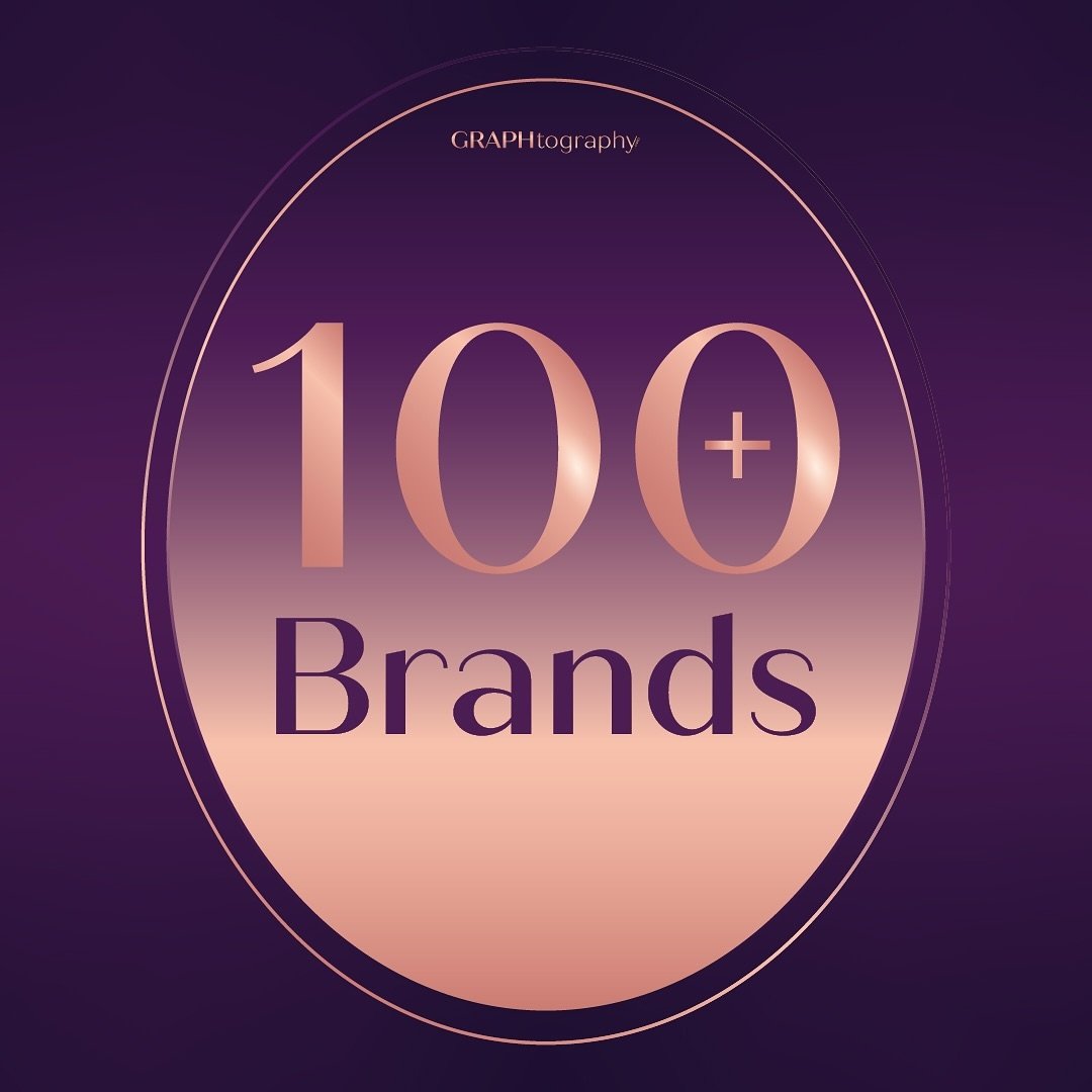 Over 100 Brands Trusted Us With Their Image!  Building strong brands is our passion, and we&rsquo;re honored to have collaborated with so many incredible businesses over the past 5 years.  Ready to elevate your brand identity? Let&rsquo;s chat! #GRAP