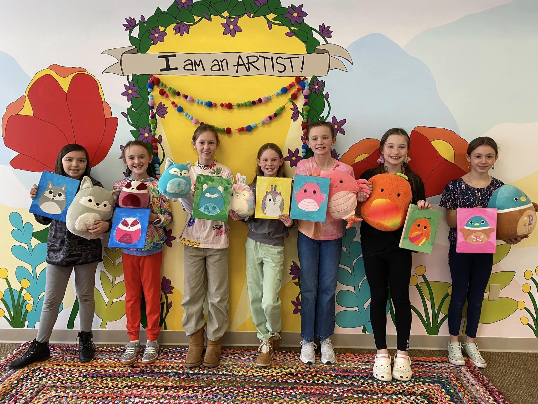 Kids Art Kit - Mushroom Manor – Robyn Smith Art Adventures