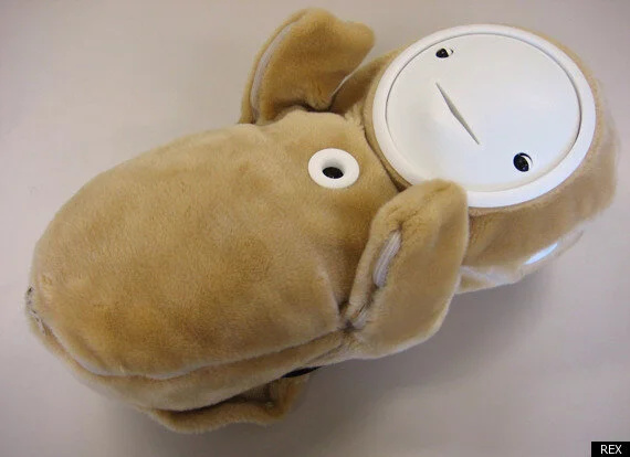 Babyloid Robot Comforts Elderly Sufferers Of Depression