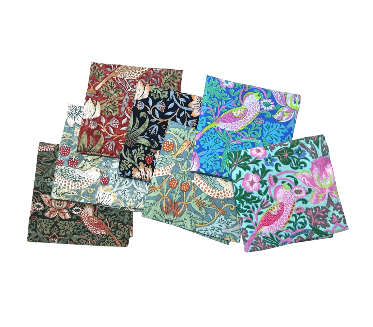 Morris & Co. Strawberry Thief (large print) Cocktail Napkins