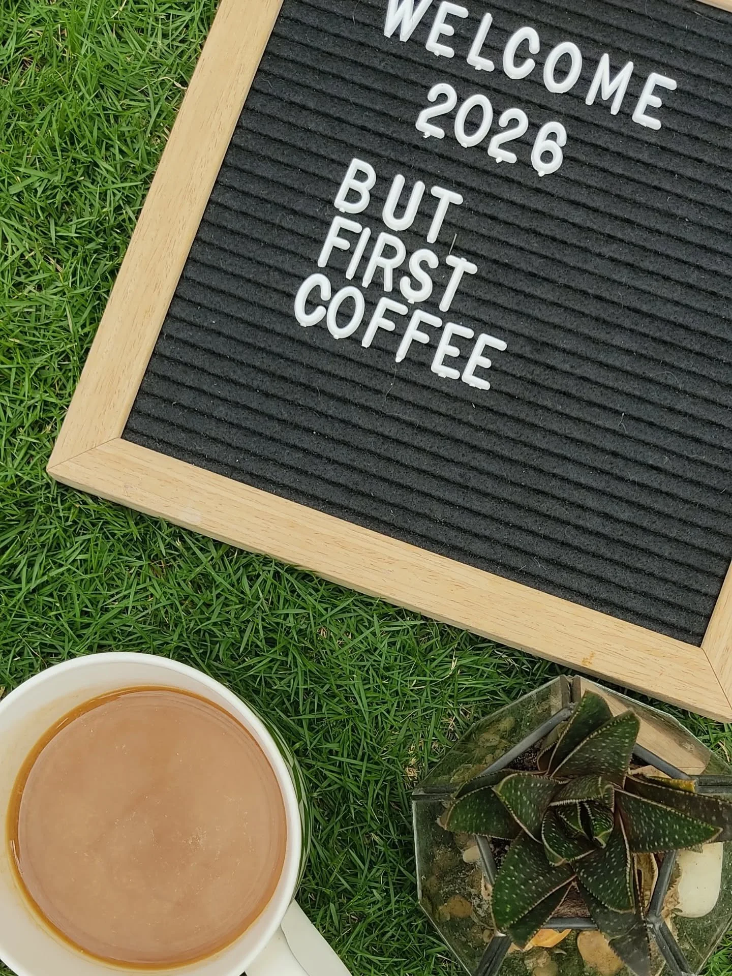 2026 ya lleg&oacute;, antes de planes, metas y listas&hellip; caf&eacute; ☕ 🙌🏼, una plantita cerca para recordar que todo crece a su ritmo y la intenci&oacute;n clara: que este 2026 nos trate bonito y nos haga crecer.

Que este a&ntilde;o venga car