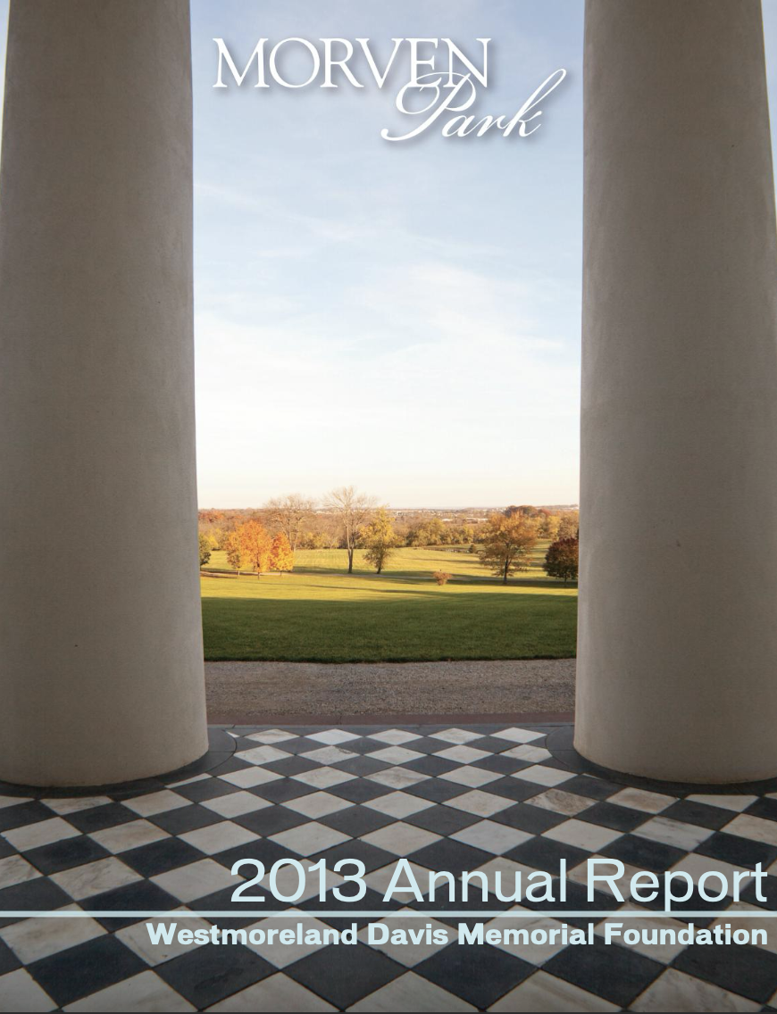 Morven Park 2013 Annual Report. Click to view the full publication. 