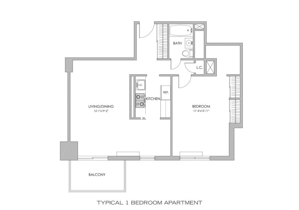 Floor Plan 1 BR Lafayette Estates floor-plan-1-br-lafayette-estates