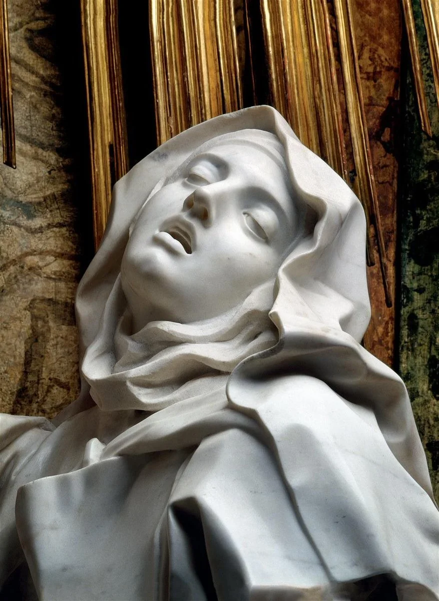 Ecstasy of Saint Teresa, Gian Lorenzo Bernini, Marble, 1647–1652