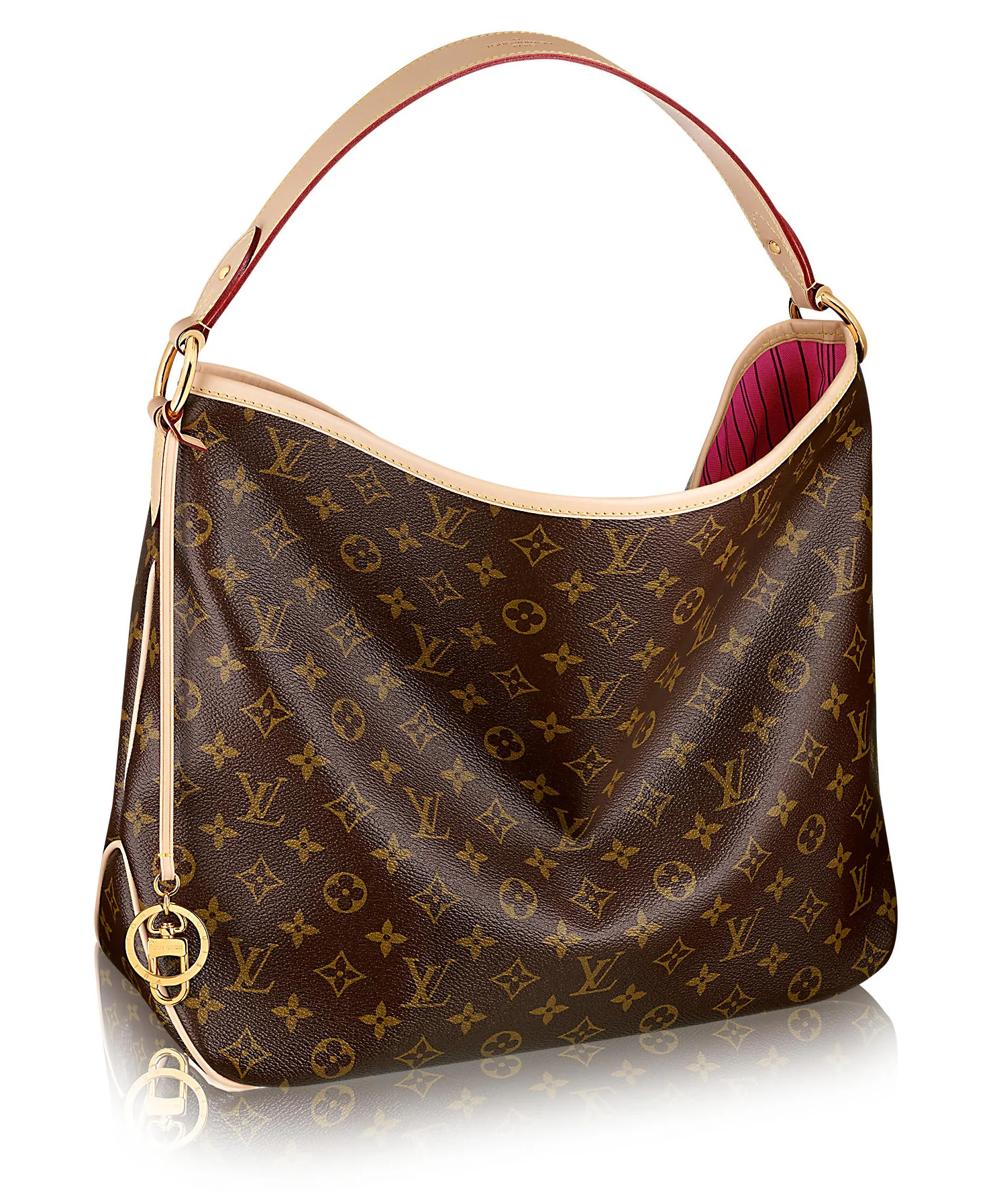 Delightful Monogram MM Handbag, Louis Vuitton, canvas, 2017